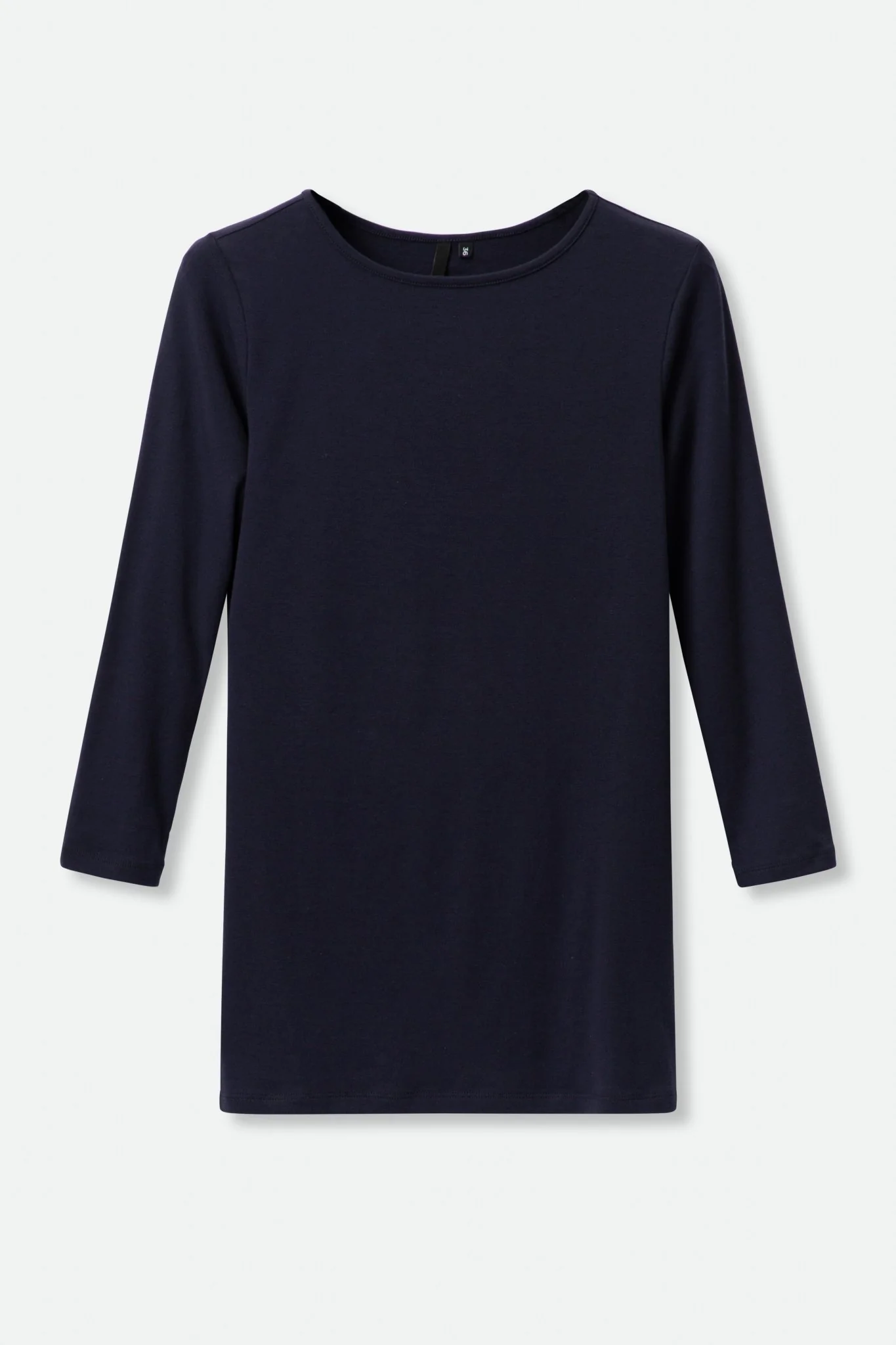 THREE-QUARTER SLEEVE BATEAU IN PIMA COTTON STRETCH - Image 12