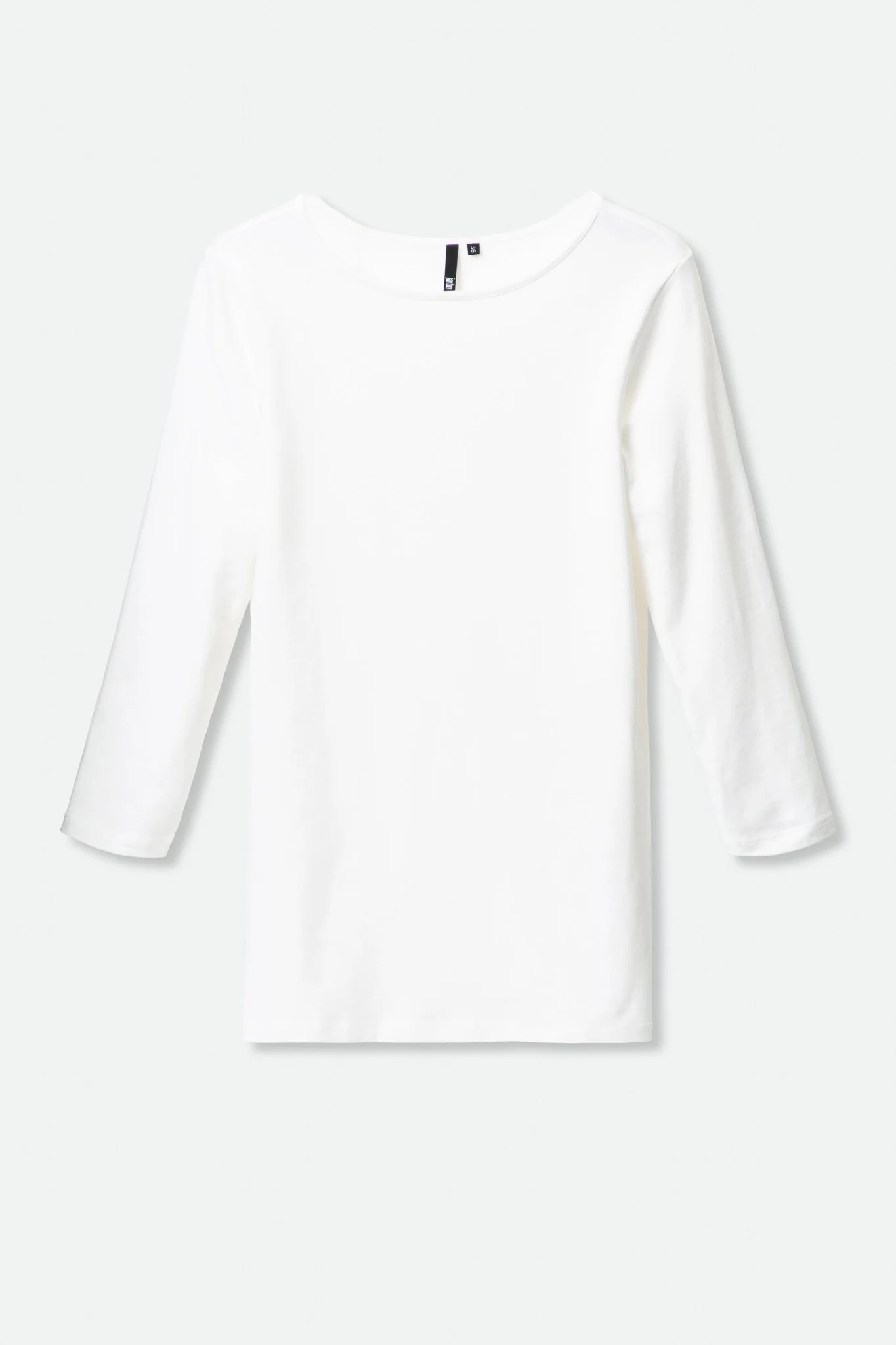 THREE-QUARTER SLEEVE BATEAU IN PIMA COTTON STRETCH - Image 7