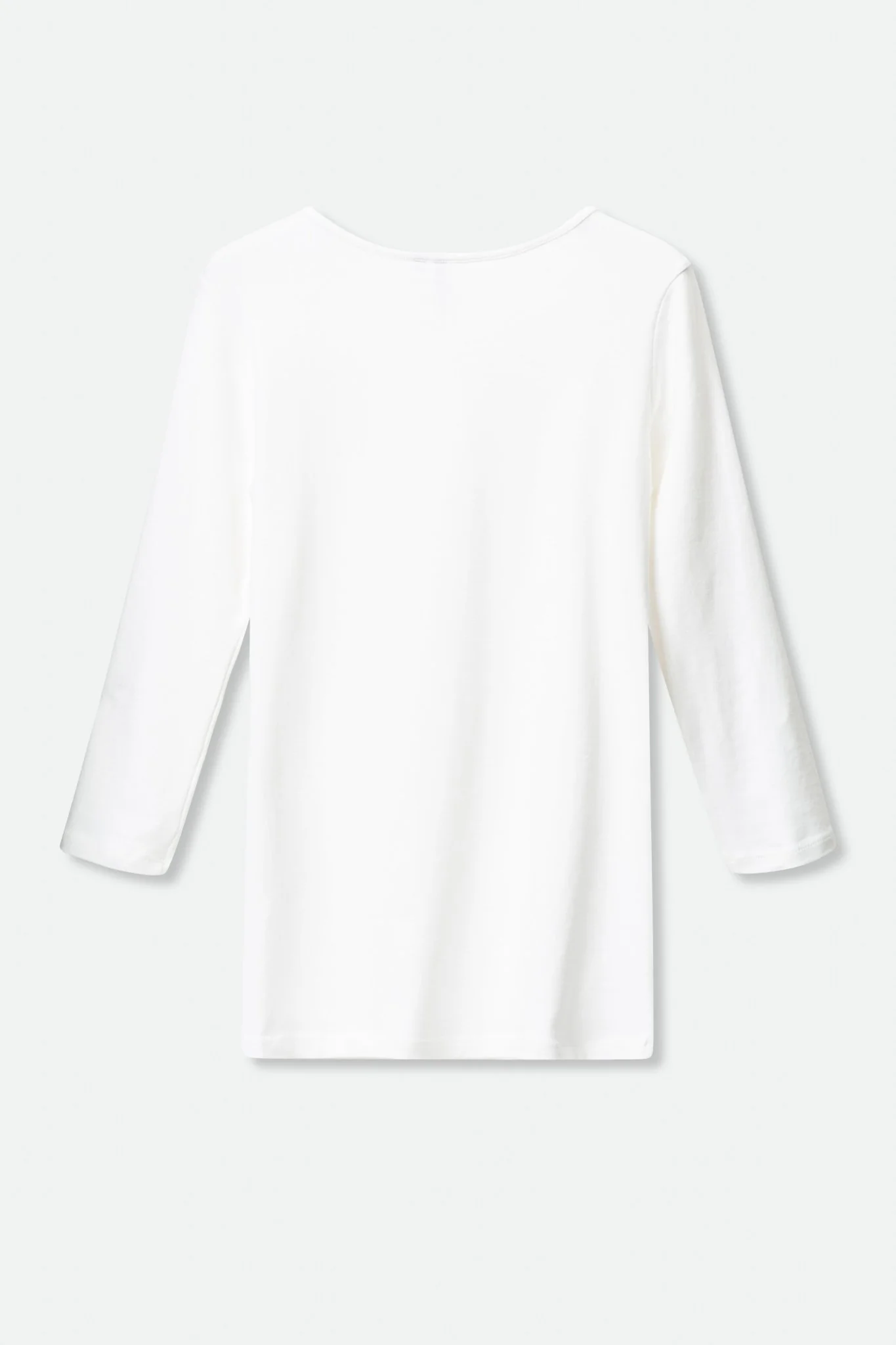 THREE-QUARTER SLEEVE BATEAU IN PIMA COTTON STRETCH - Image 9