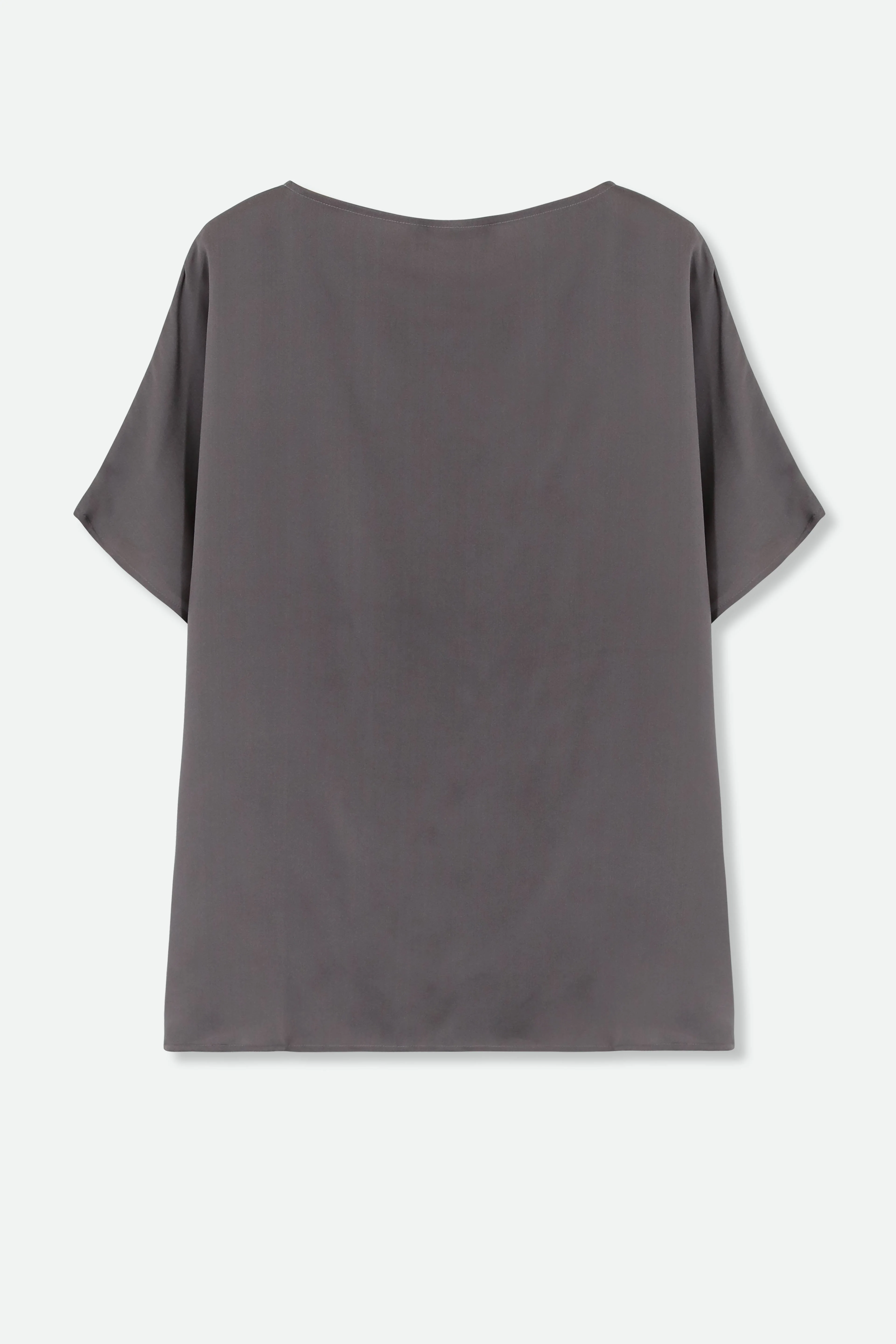 ALBA BLOUSE IN SILK CHARMEUSE - Image 3