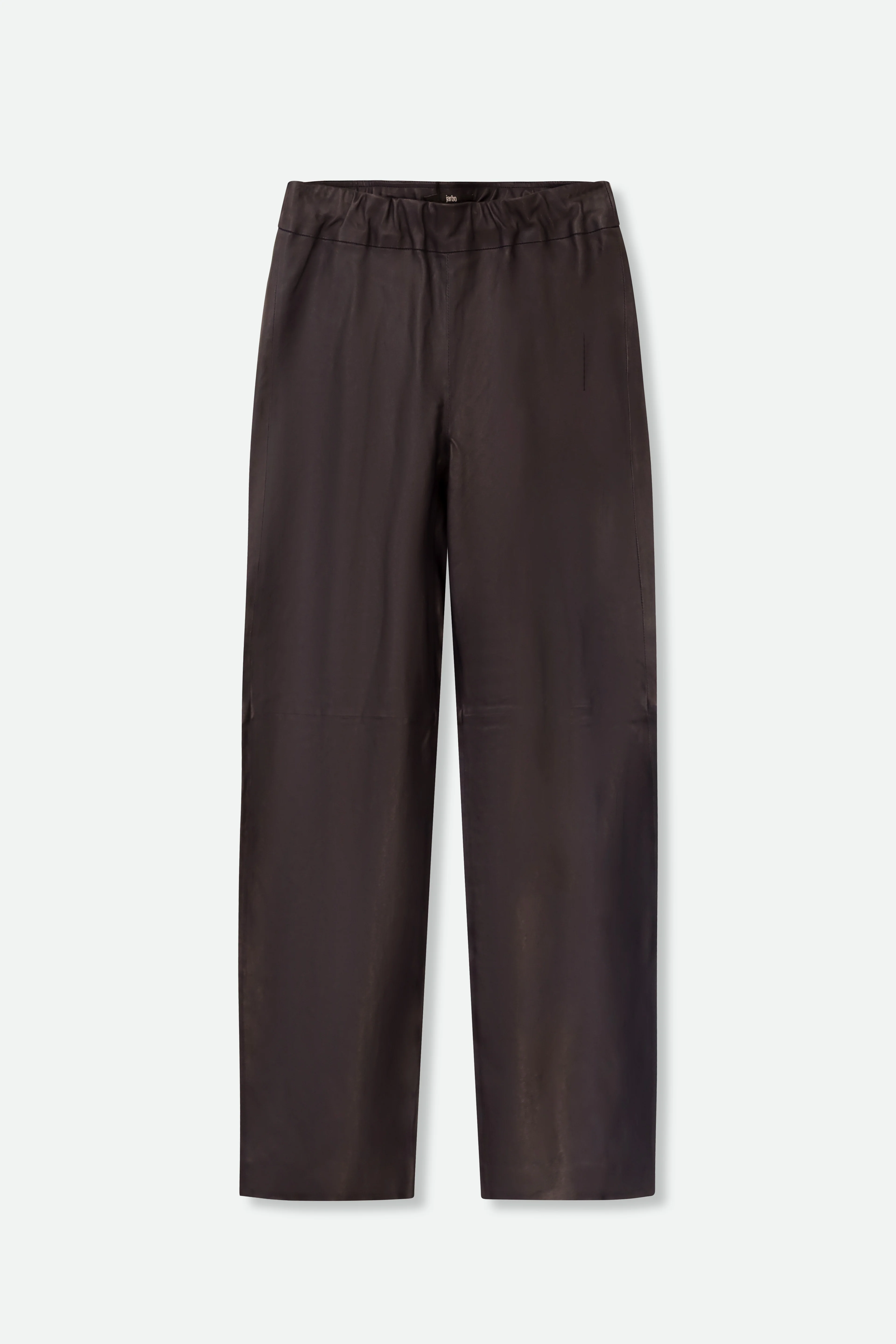 CATERINA ANKLE STRAIGHT LEG PANT IN STRETCH LEATHER - Image 11