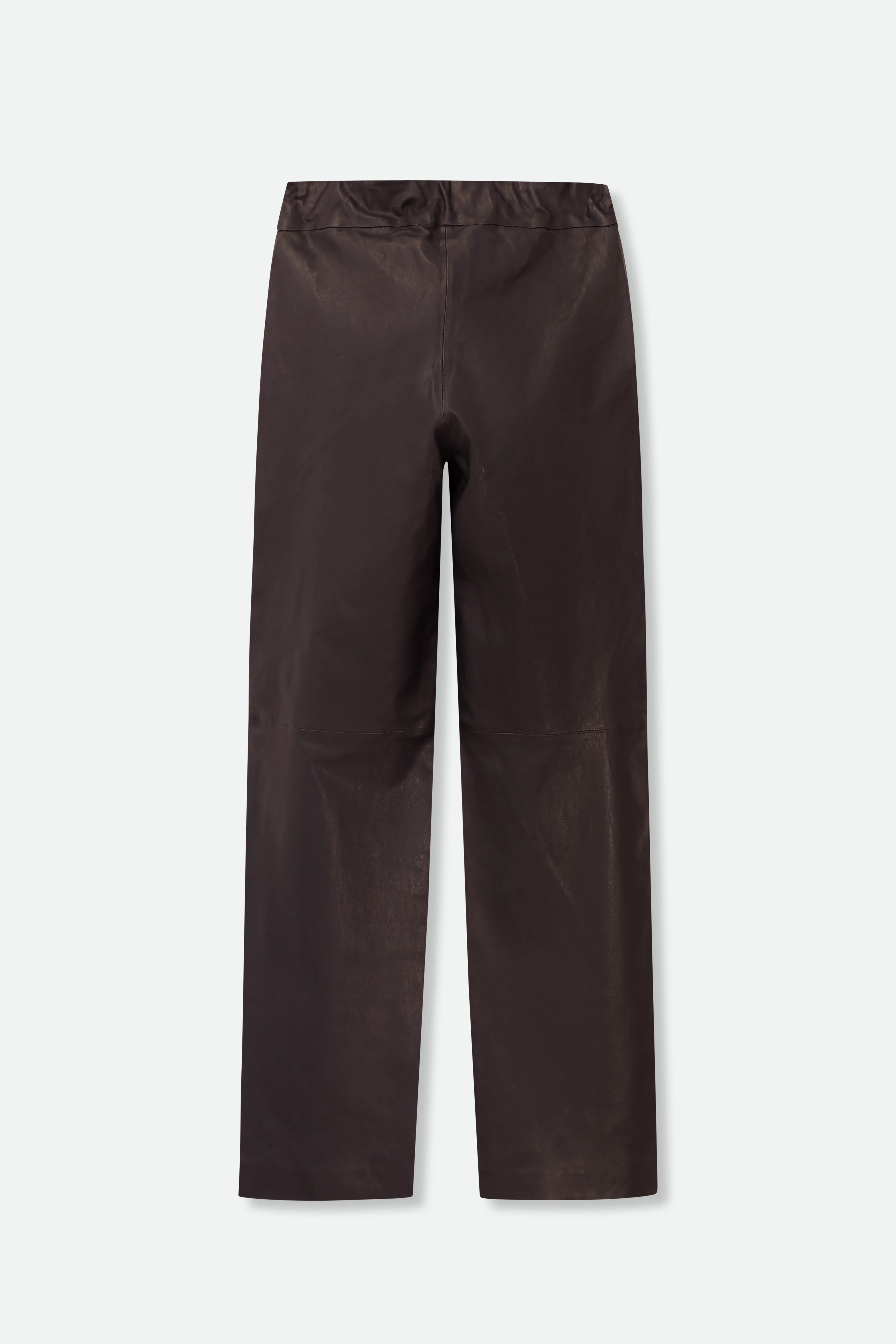 CATERINA ANKLE STRAIGHT LEG PANT IN STRETCH LEATHER - Image 12