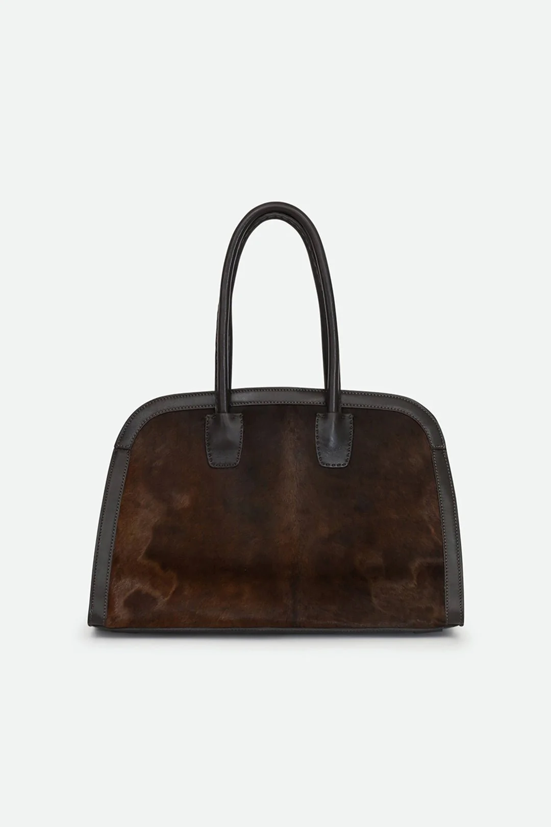 ARDEN 15 BAG IN ITALIAN BRINDLED HAIRCALF TRIM DETAIL