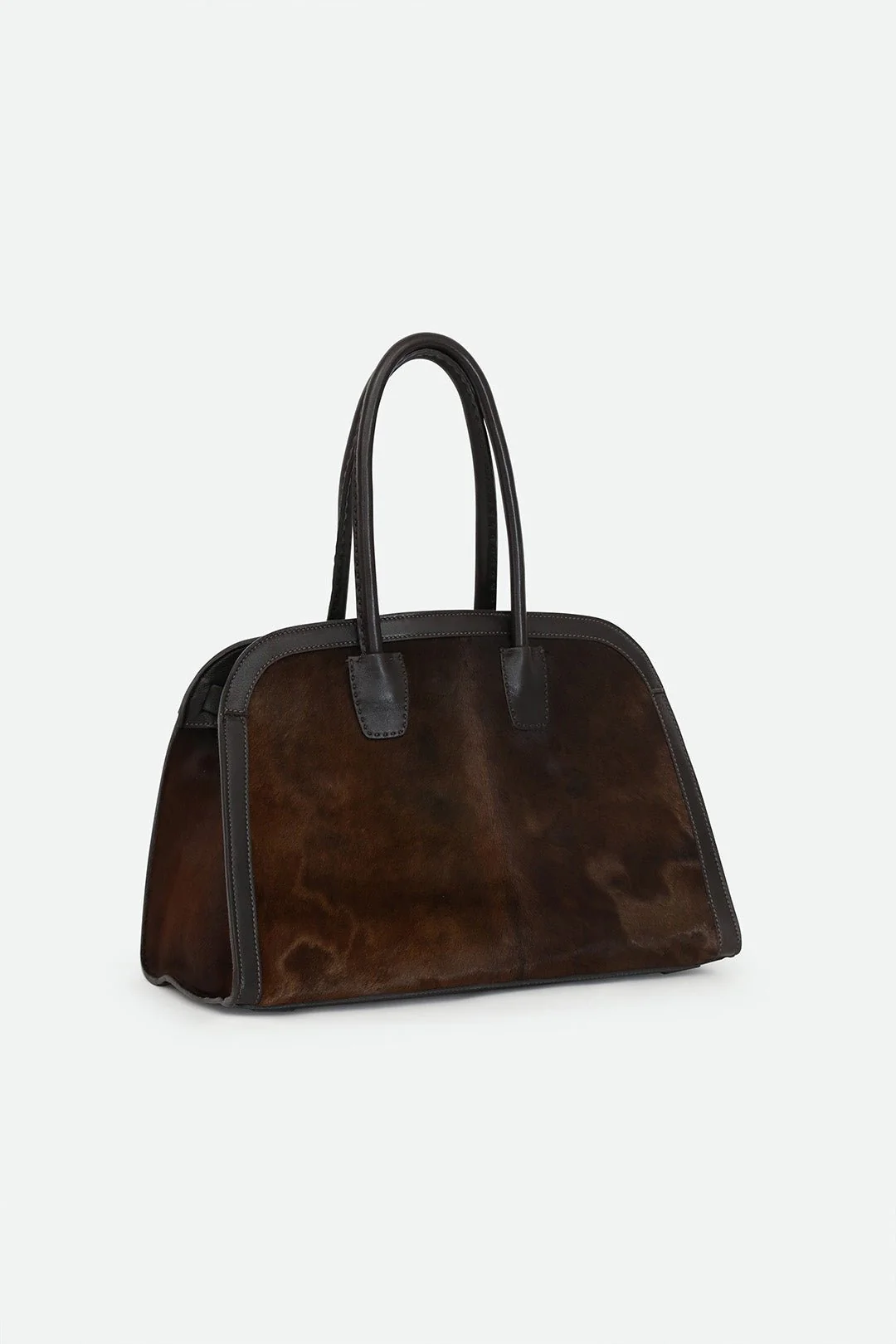 ARDEN 15 BAG IN ITALIAN BRINDLED HAIRCALF TRIM DETAIL - Image 3