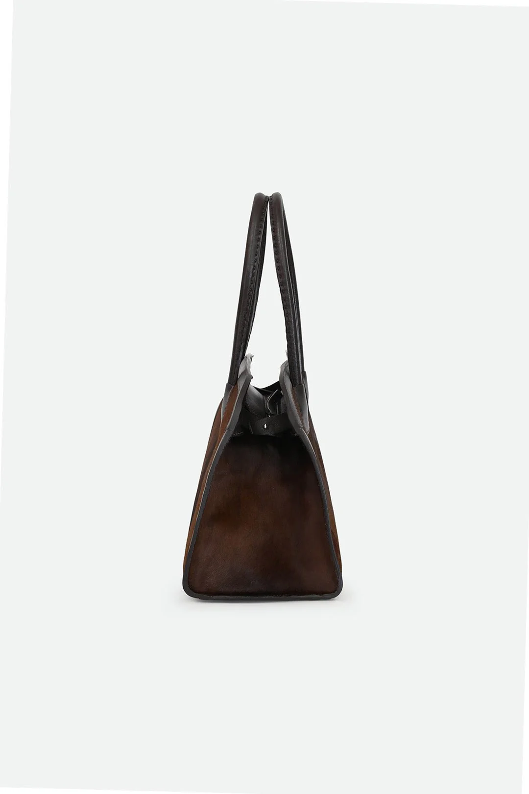 ARDEN 15 BAG IN ITALIAN BRINDLED HAIRCALF TRIM DETAIL - Image 4