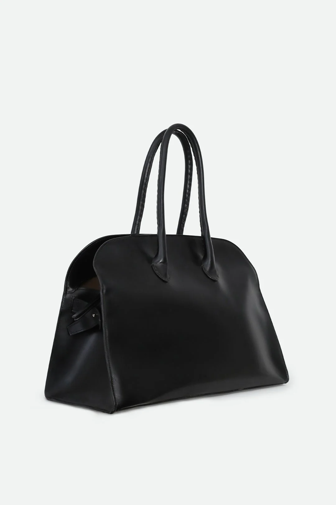 ARDEN HANDBAG IN BLACK ITALIAN LEATHER - Image 3