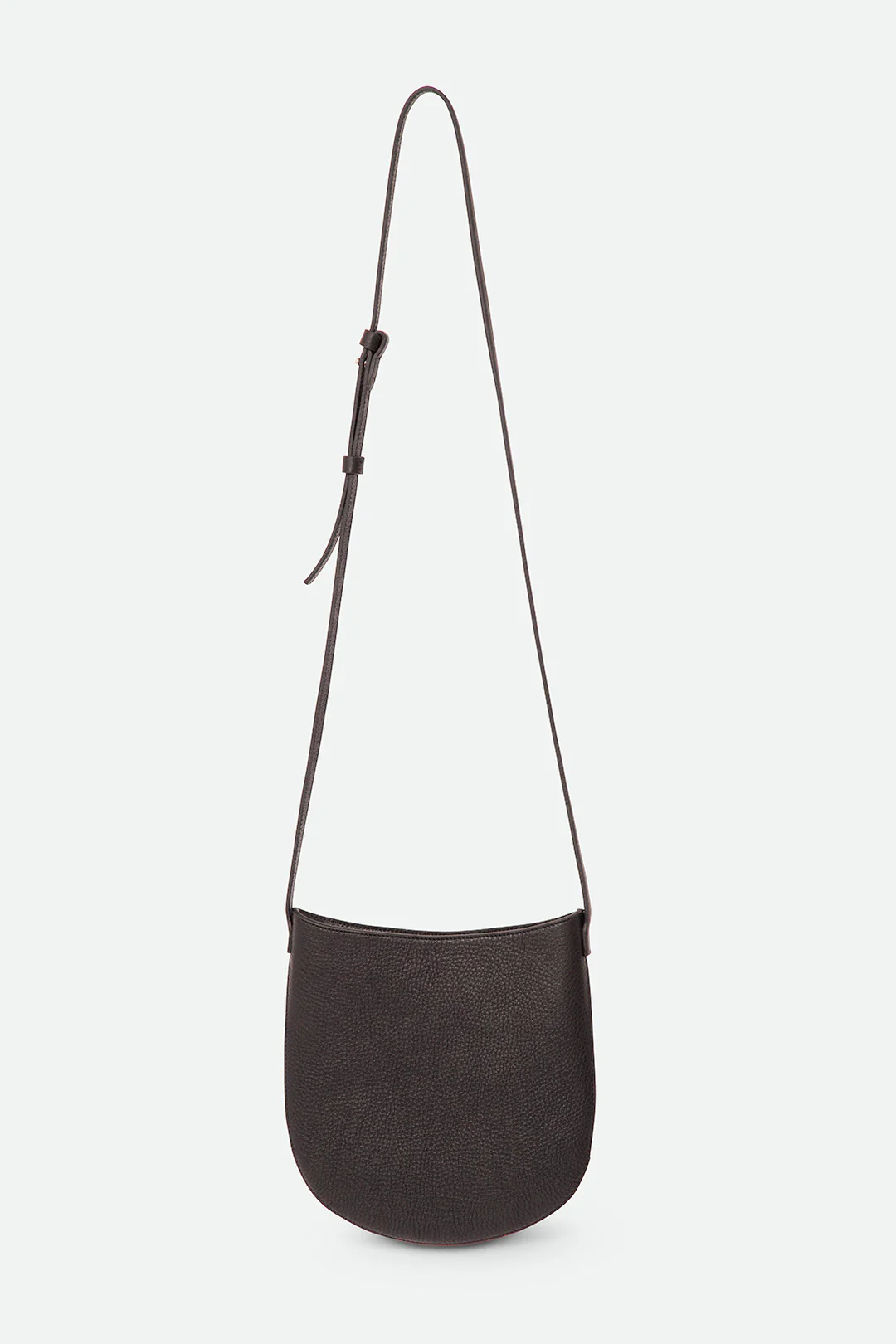 ASTRA ITALIAN LEATHER CROSSBODY CHOCOLATE - Image 2