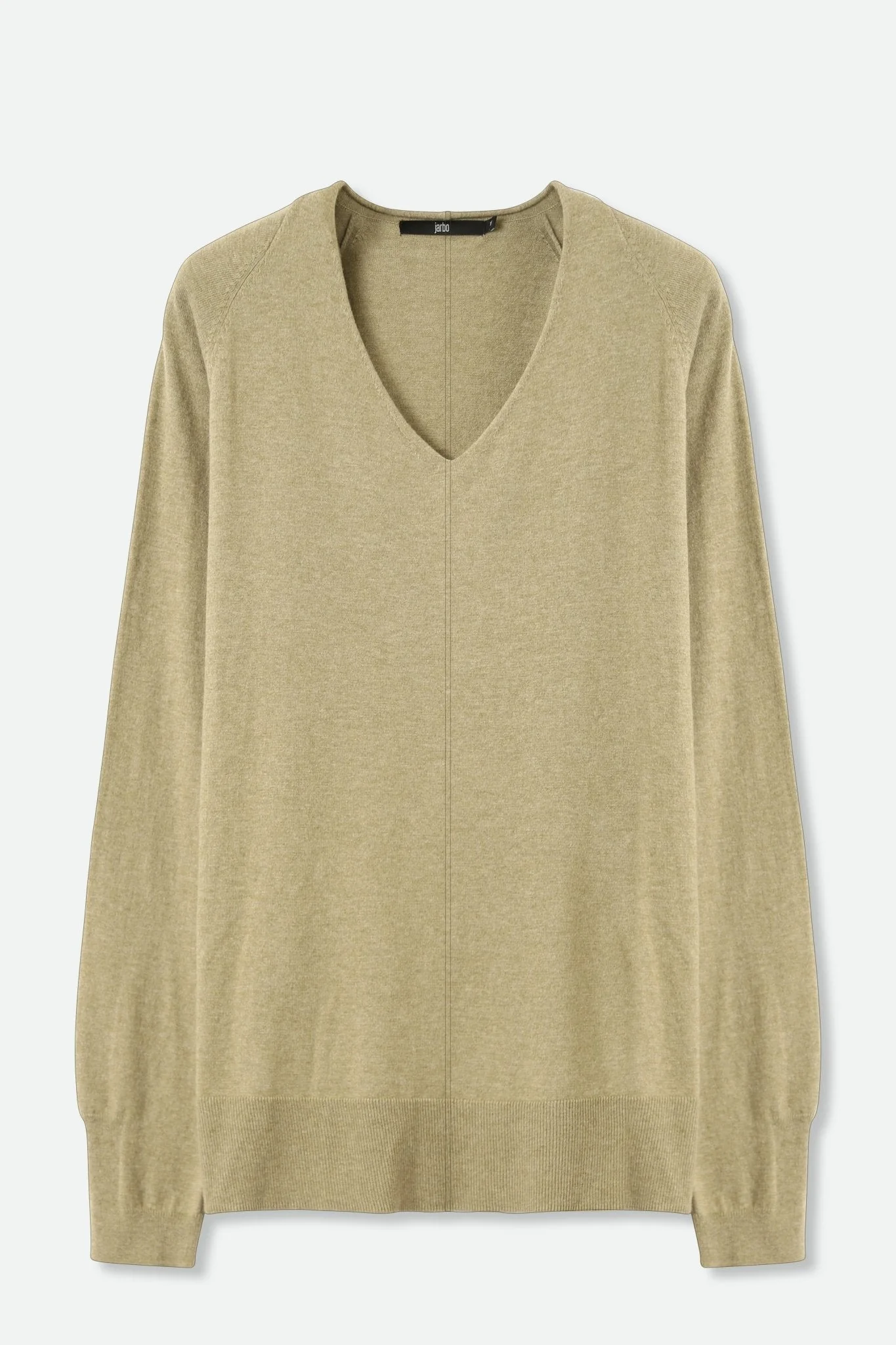 LIMITED EDITION AVERY V NECK TUNIC IN DOUBLE KNIT PIMA COTTON - Image 13