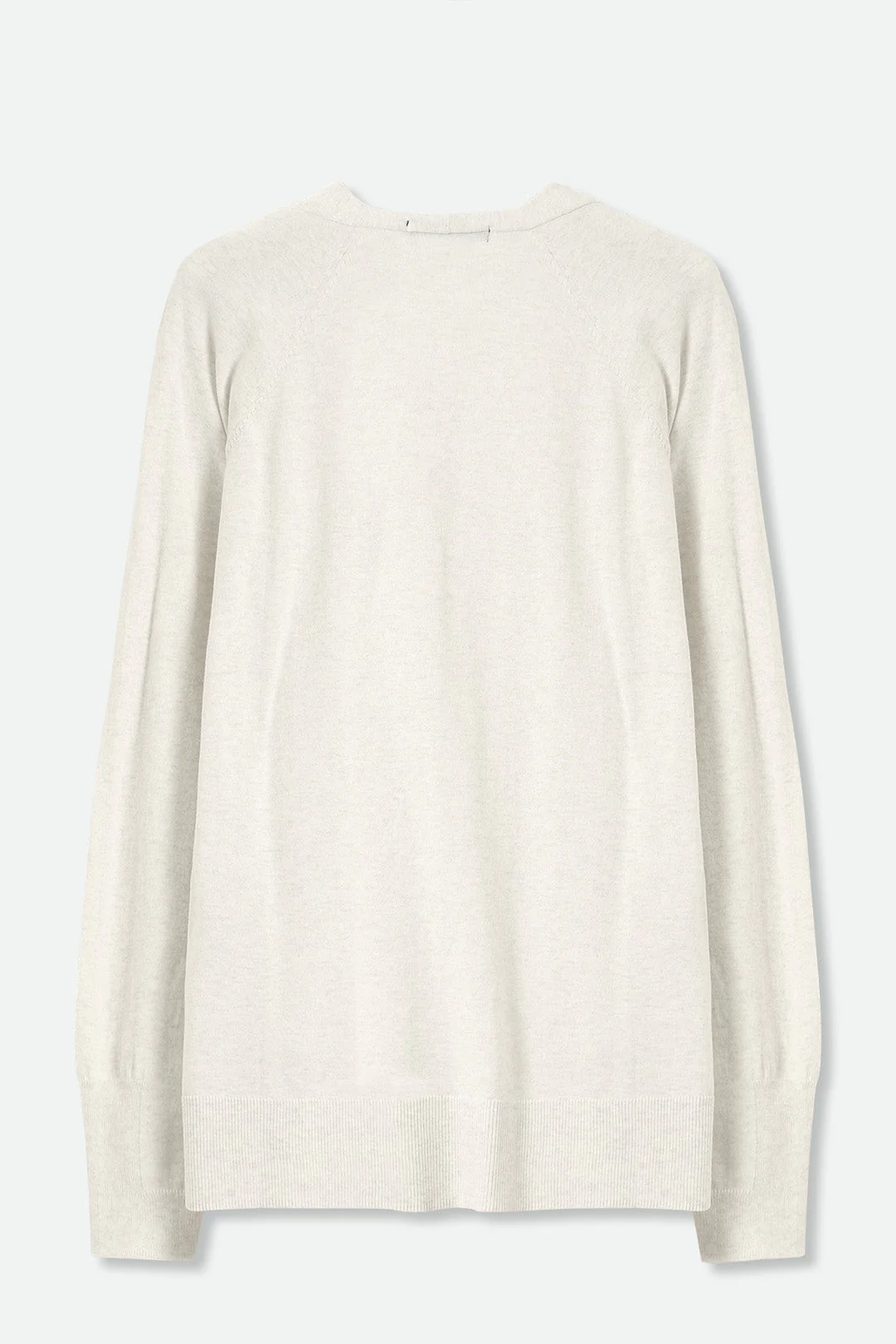 LIMITED EDITION AVERY V NECK TUNIC IN DOUBLE KNIT PIMA COTTON - Image 3