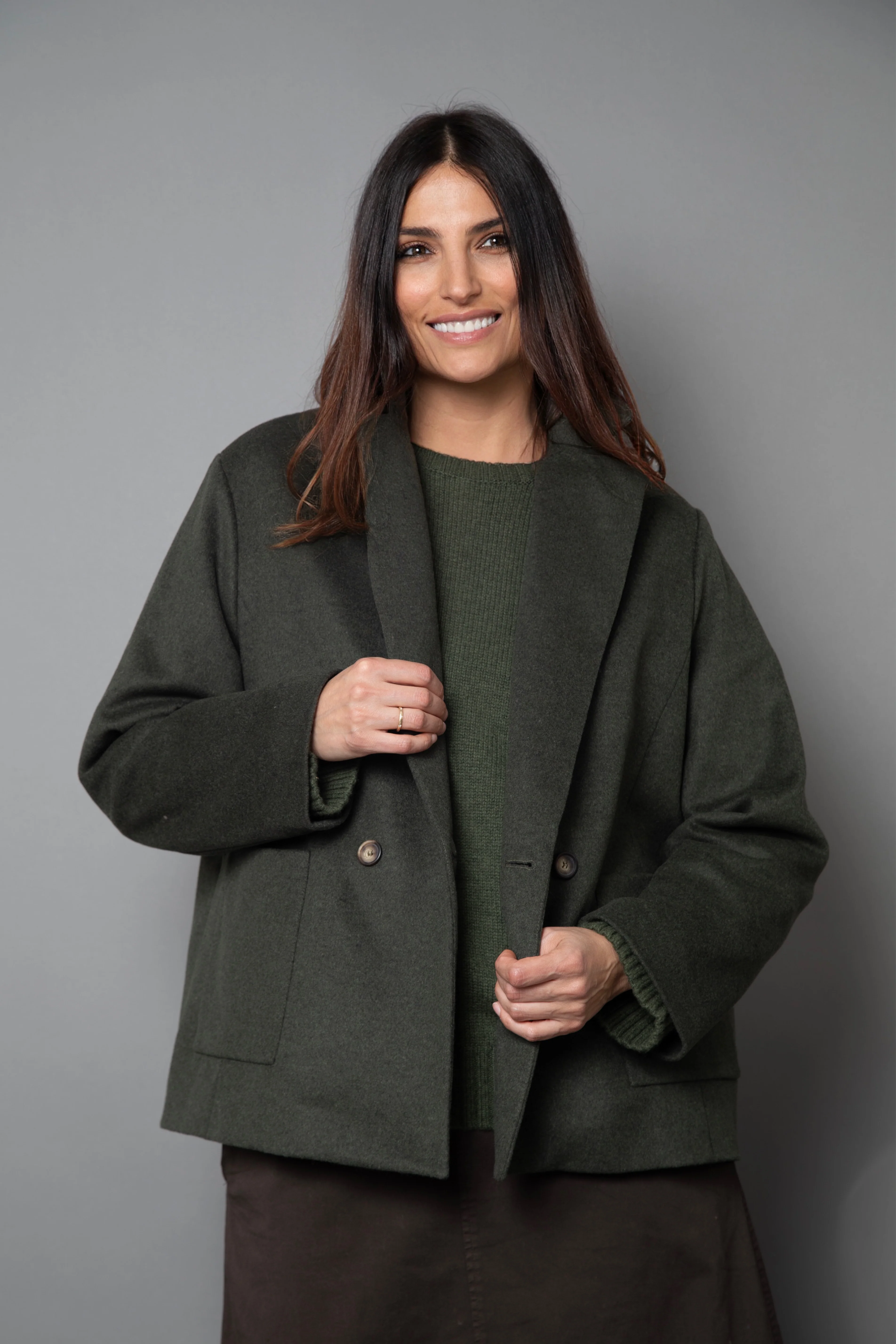 BASTONE BLAZER IN ITALIAN WOOL - Image 2