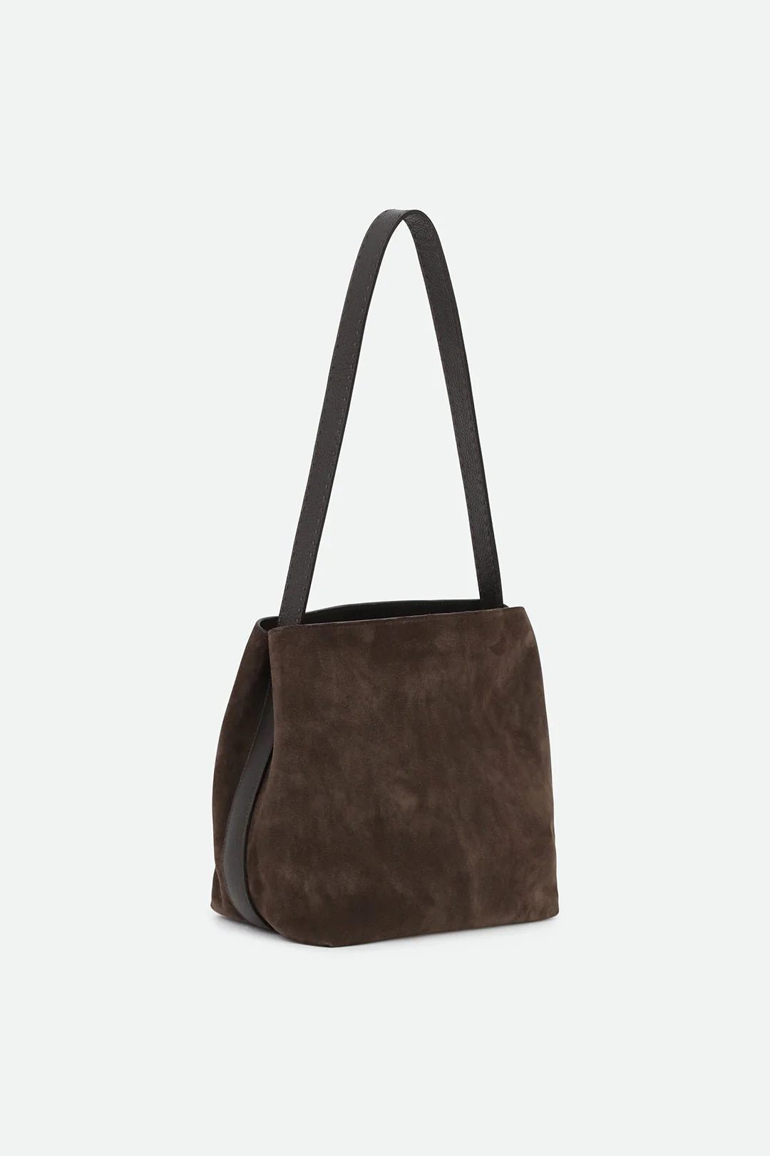 BEAU BAG IN ITALIAN MOCHA SUEDE - Image 2