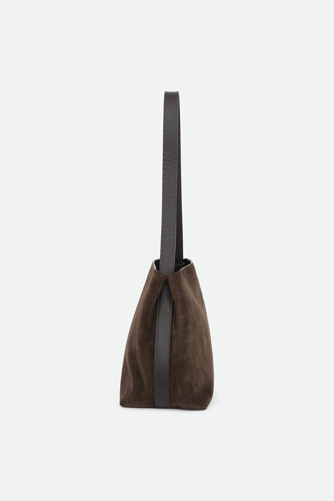 BEAU BAG IN ITALIAN MOCHA SUEDE - Image 4
