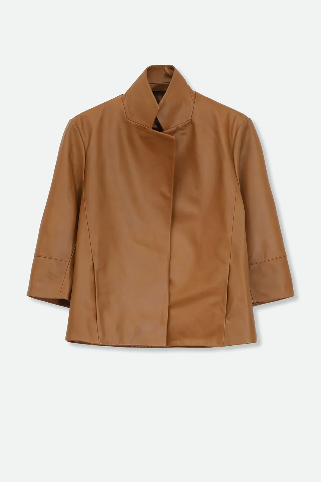 BELLAMY CROPPED LEATHER JACKET - Image 5