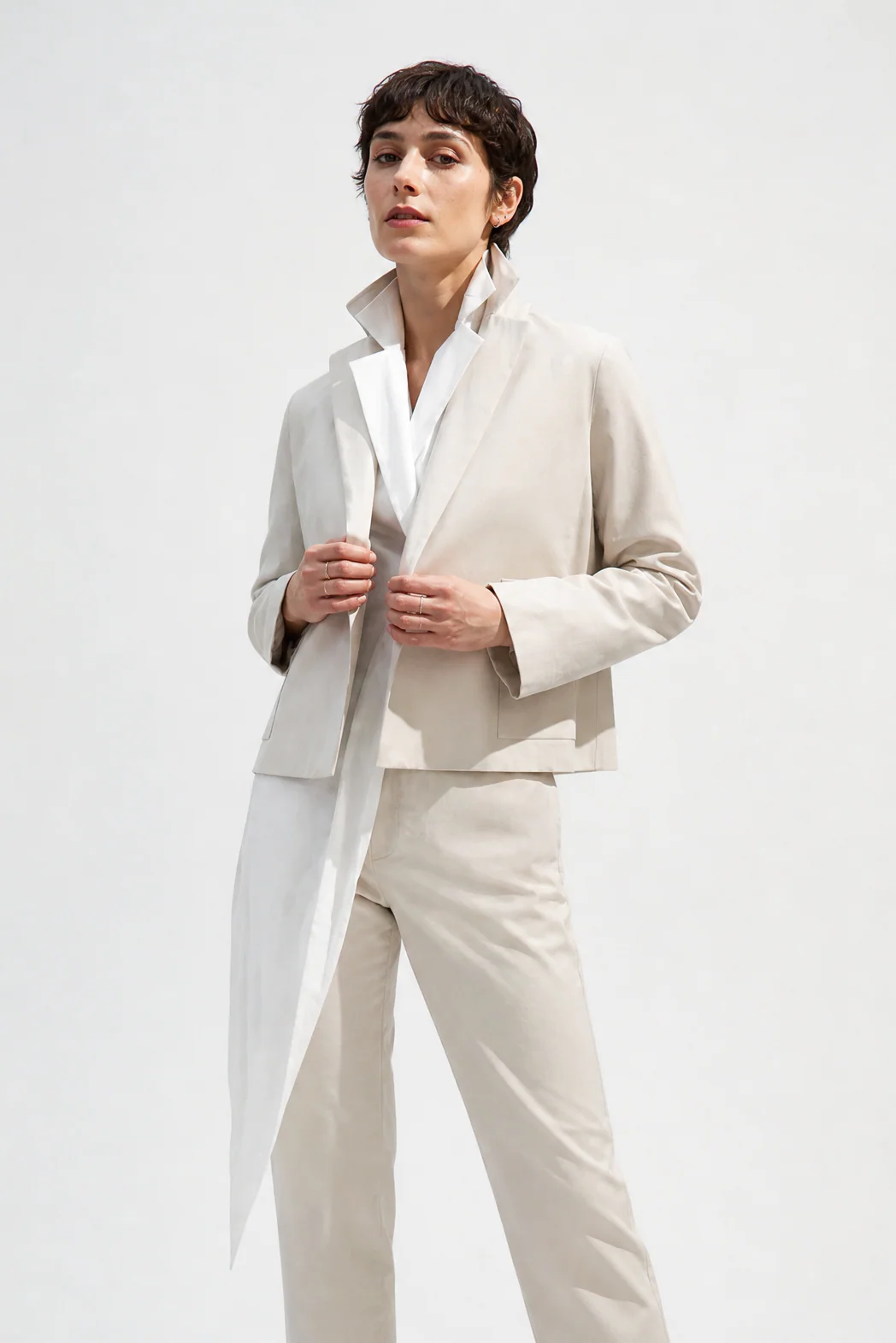 BERNAY BLAZER IN ITALIAN STRETCH COTTON - Image 13