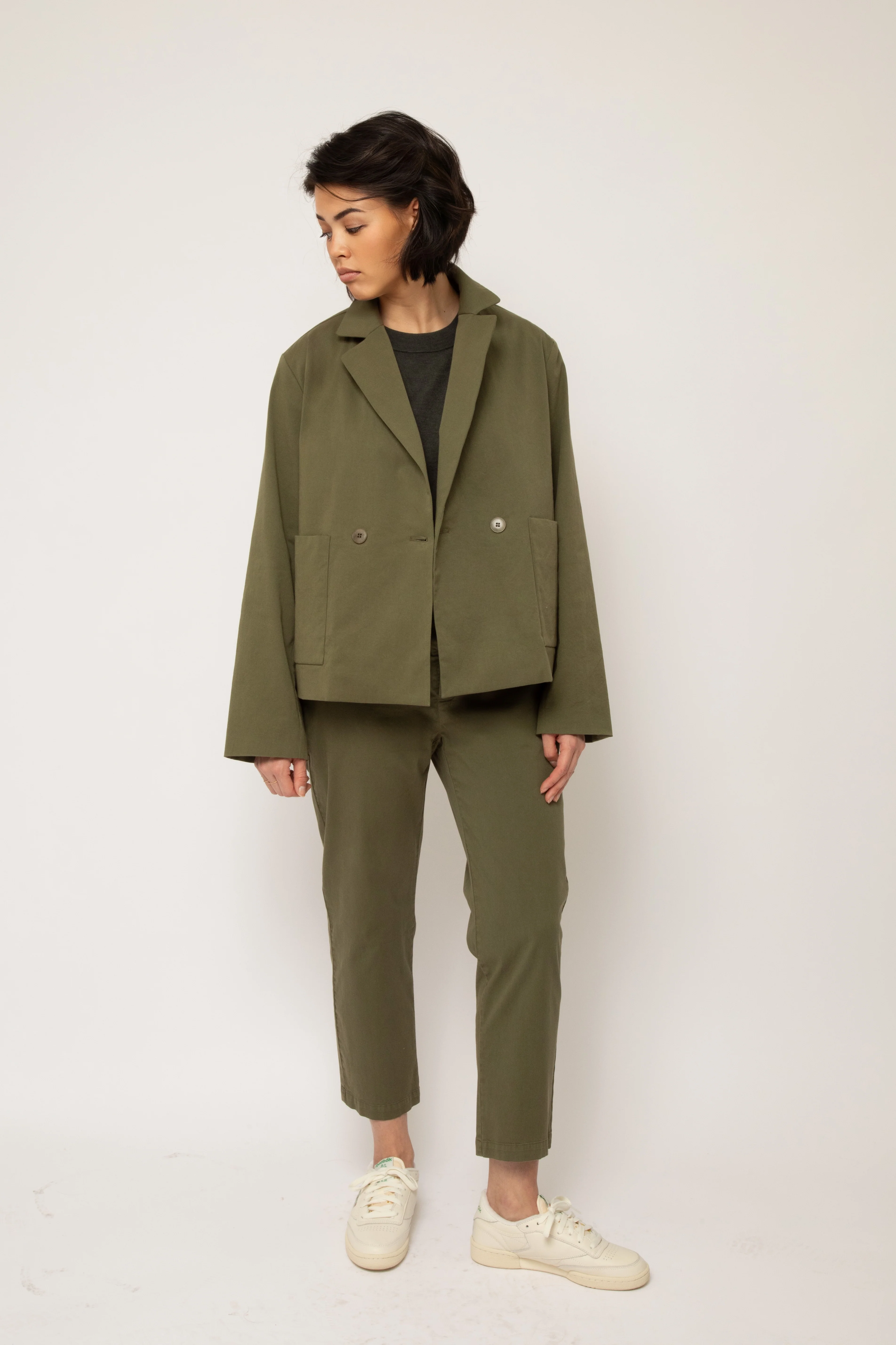 BERNAY BLAZER IN ITALIAN STRETCH COTTON - Image 6