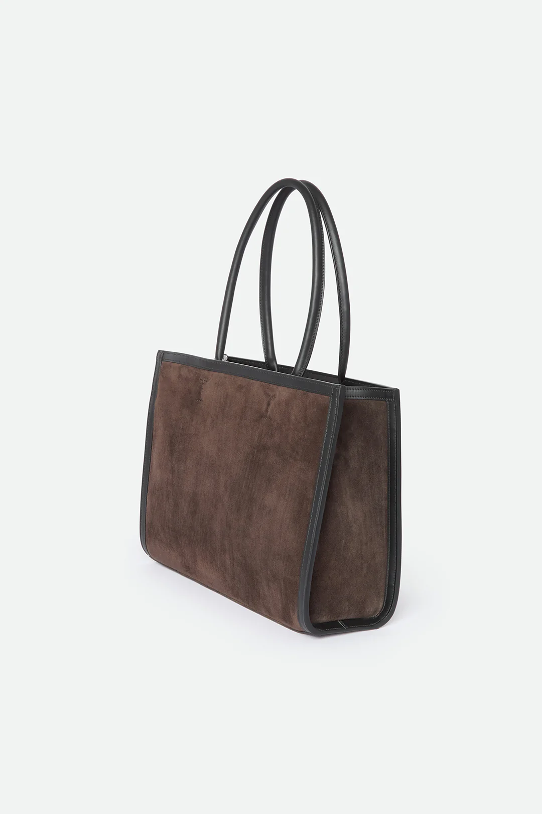 BETTONA 16" IN ITALIAN LEATHER BROWN SUEDE - Image 2