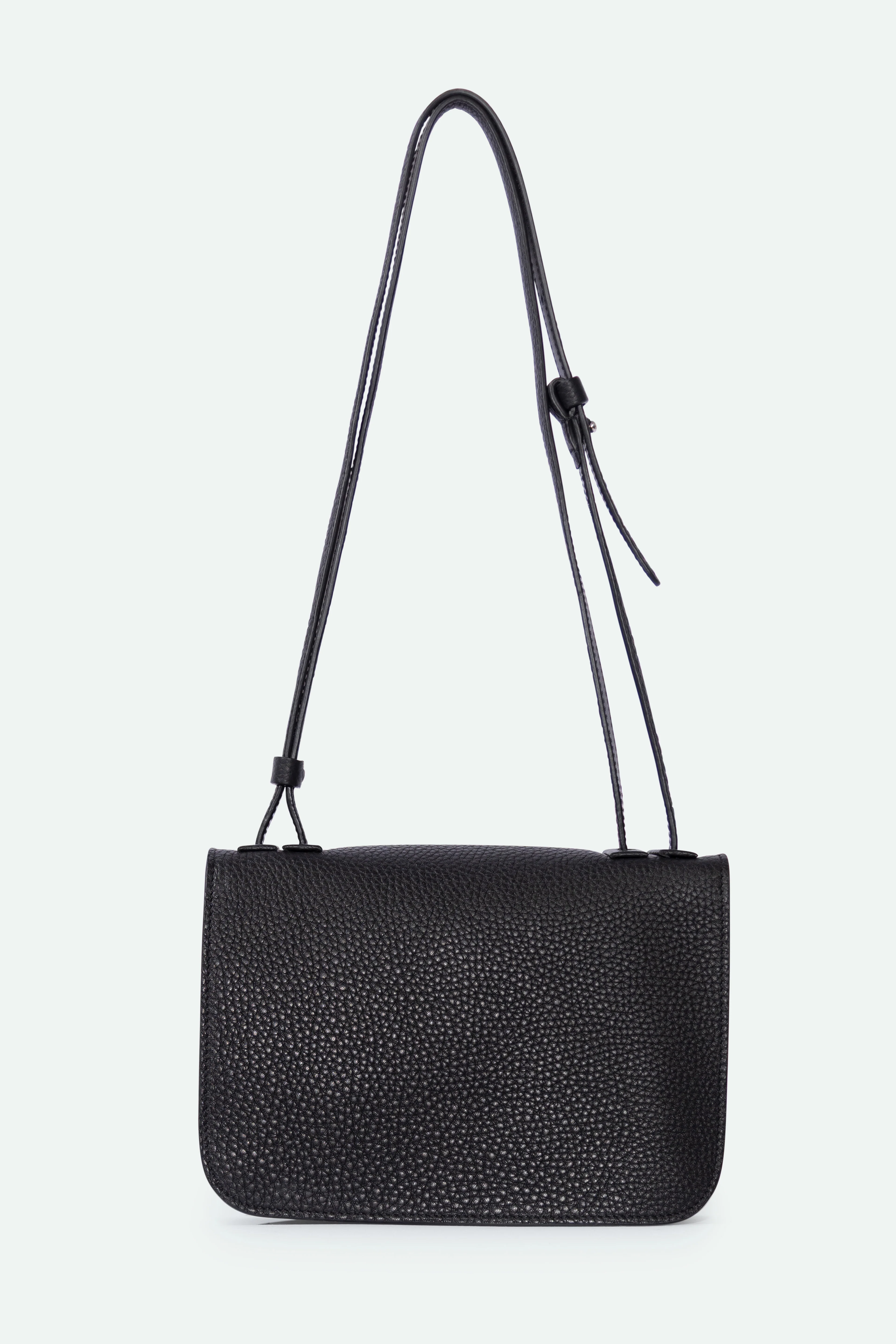 BEXLEY SHOULDER BAG IN ITALIAN LEATHER BLACK - Image 6