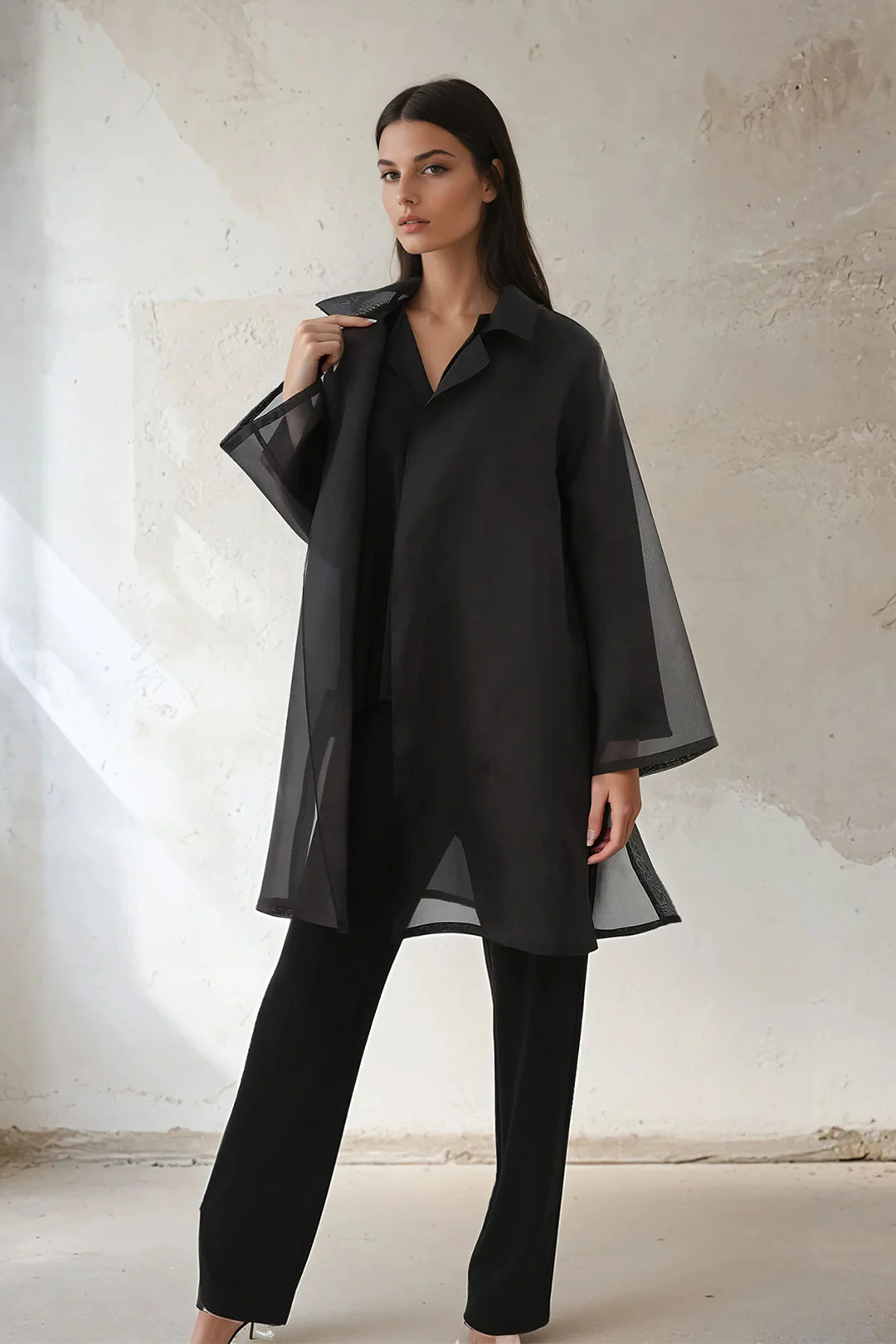 BLYTHE SILK ORGANZA DRESS JACKET - Image 4