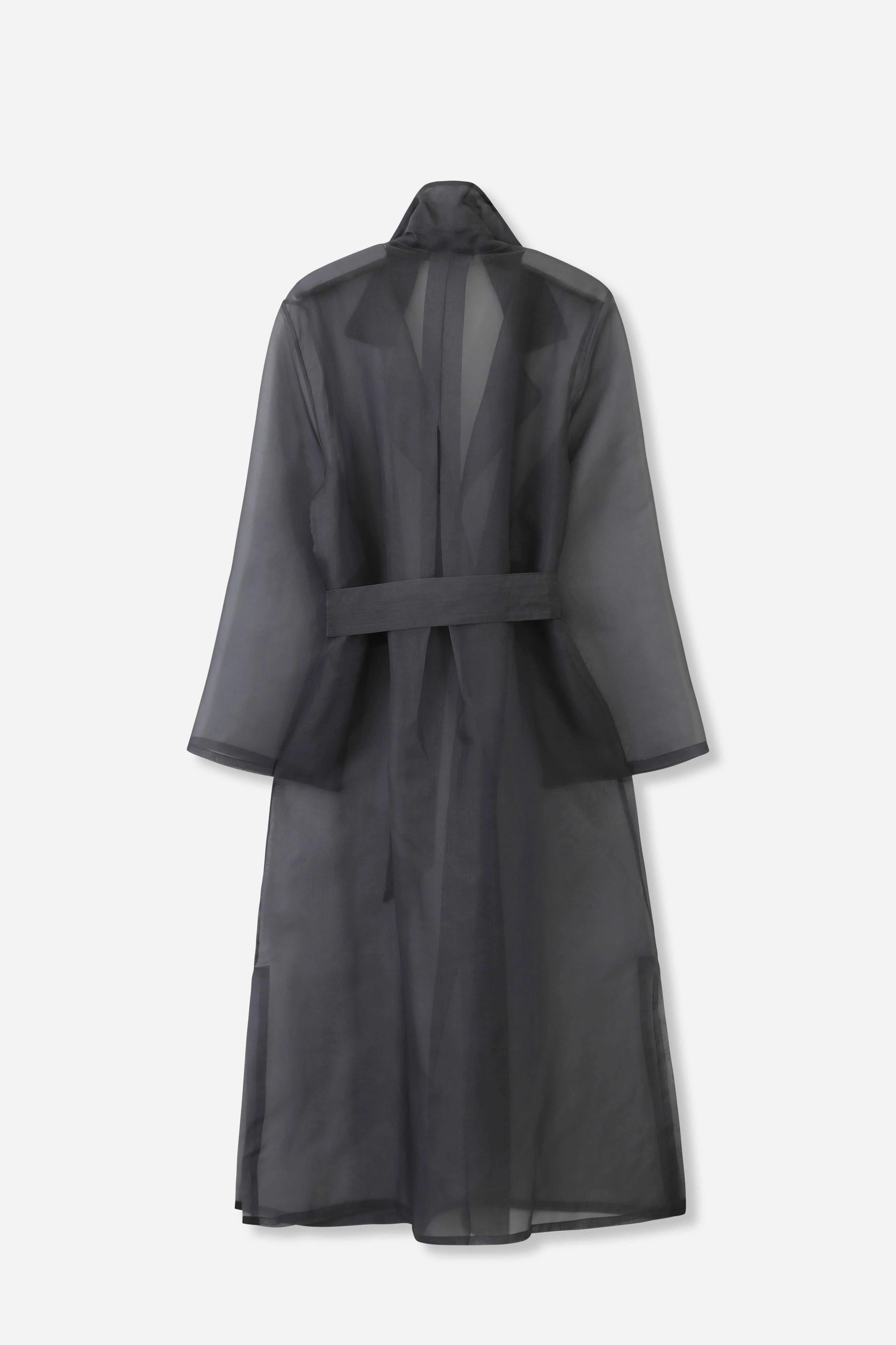 BLYTHE LONG DRESS JACKET IN SILK ORGANZA - Image 4