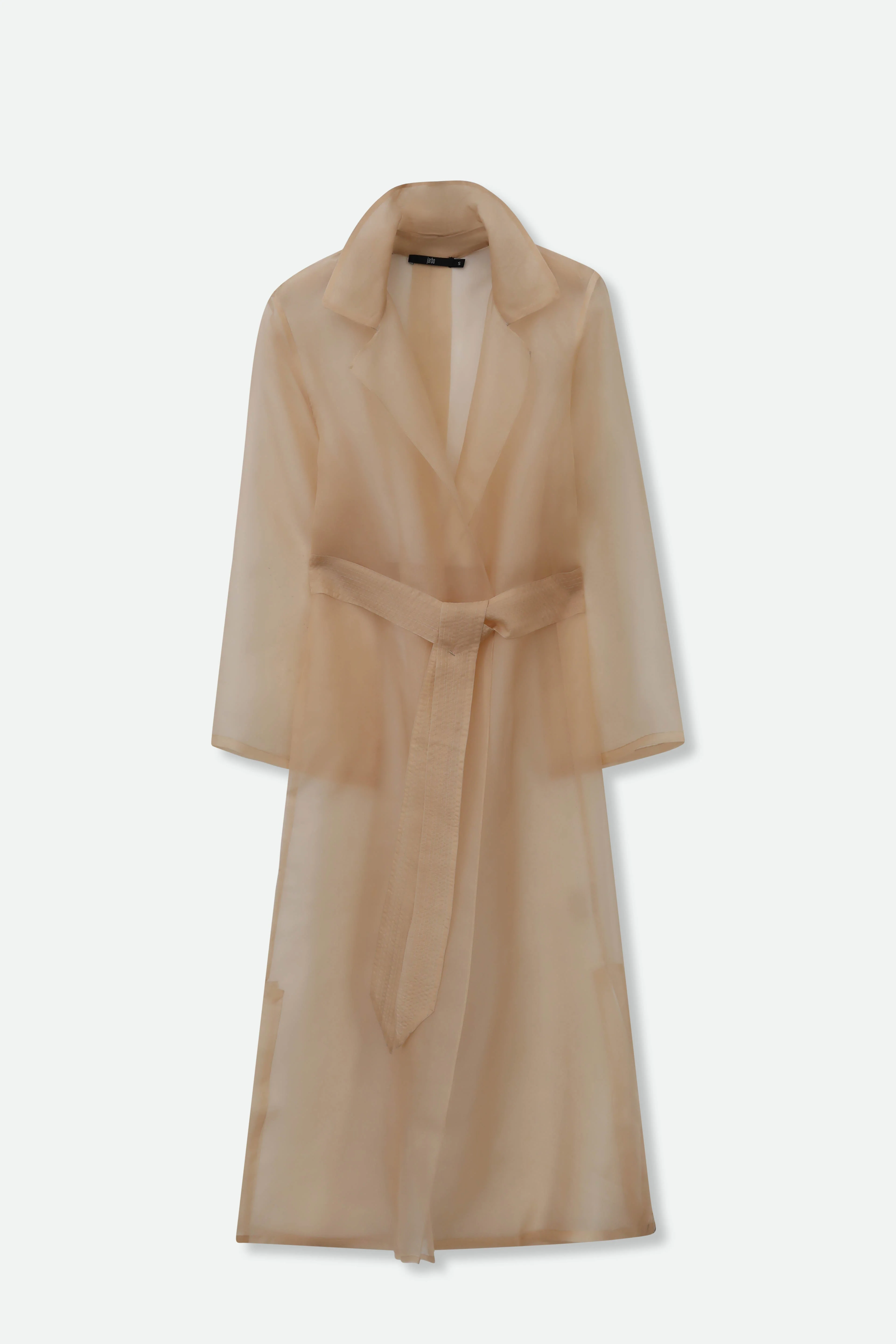 BLYTHE LONG DRESS JACKET IN SILK ORGANZA - Image 8