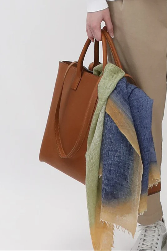 RHODES SCARF IN HAND DYED CASHMERE - Image 2