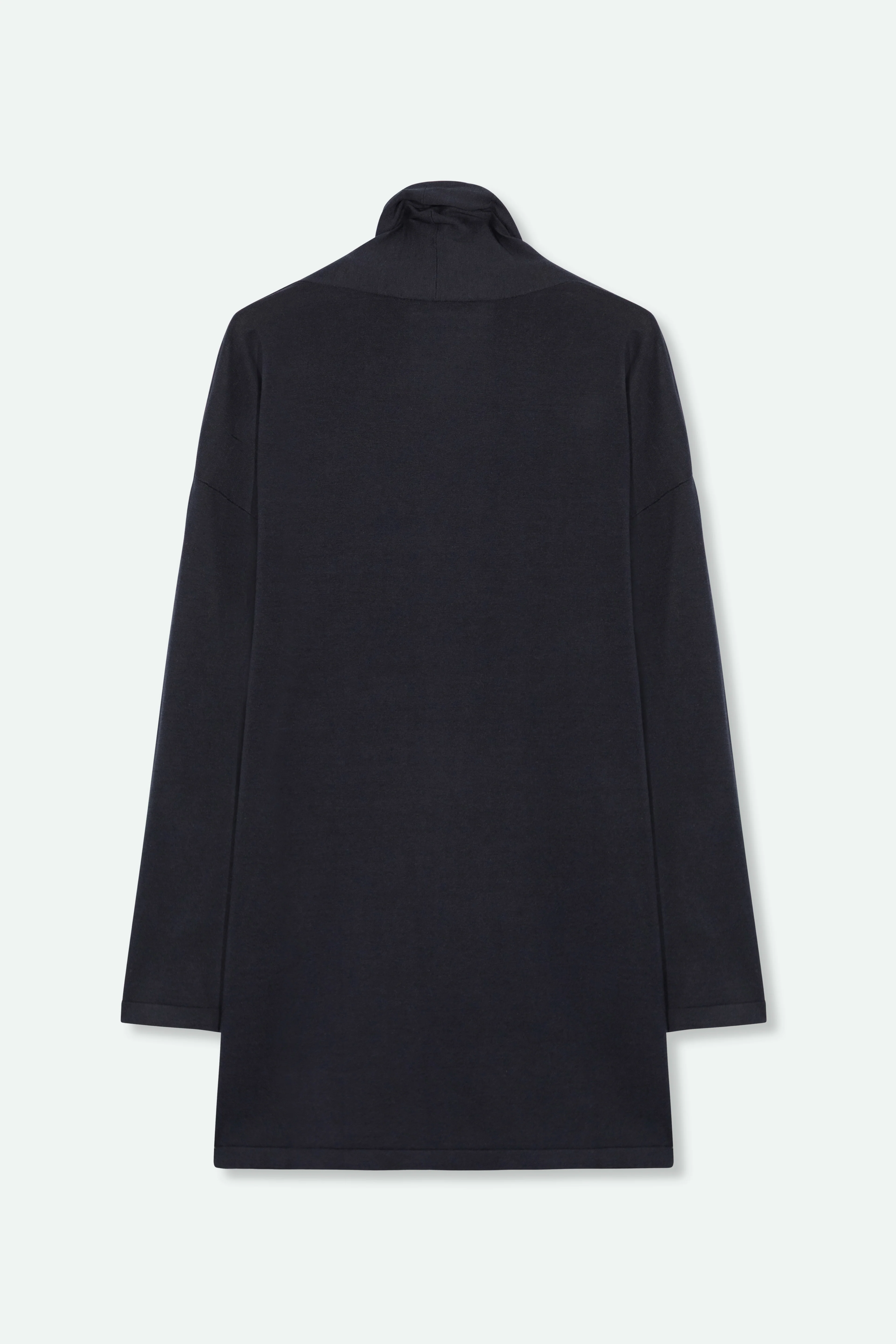 CADE SHAWL CARDIGAN IN FINE GAUGE ITALIAN SILK COTTON - Image 11