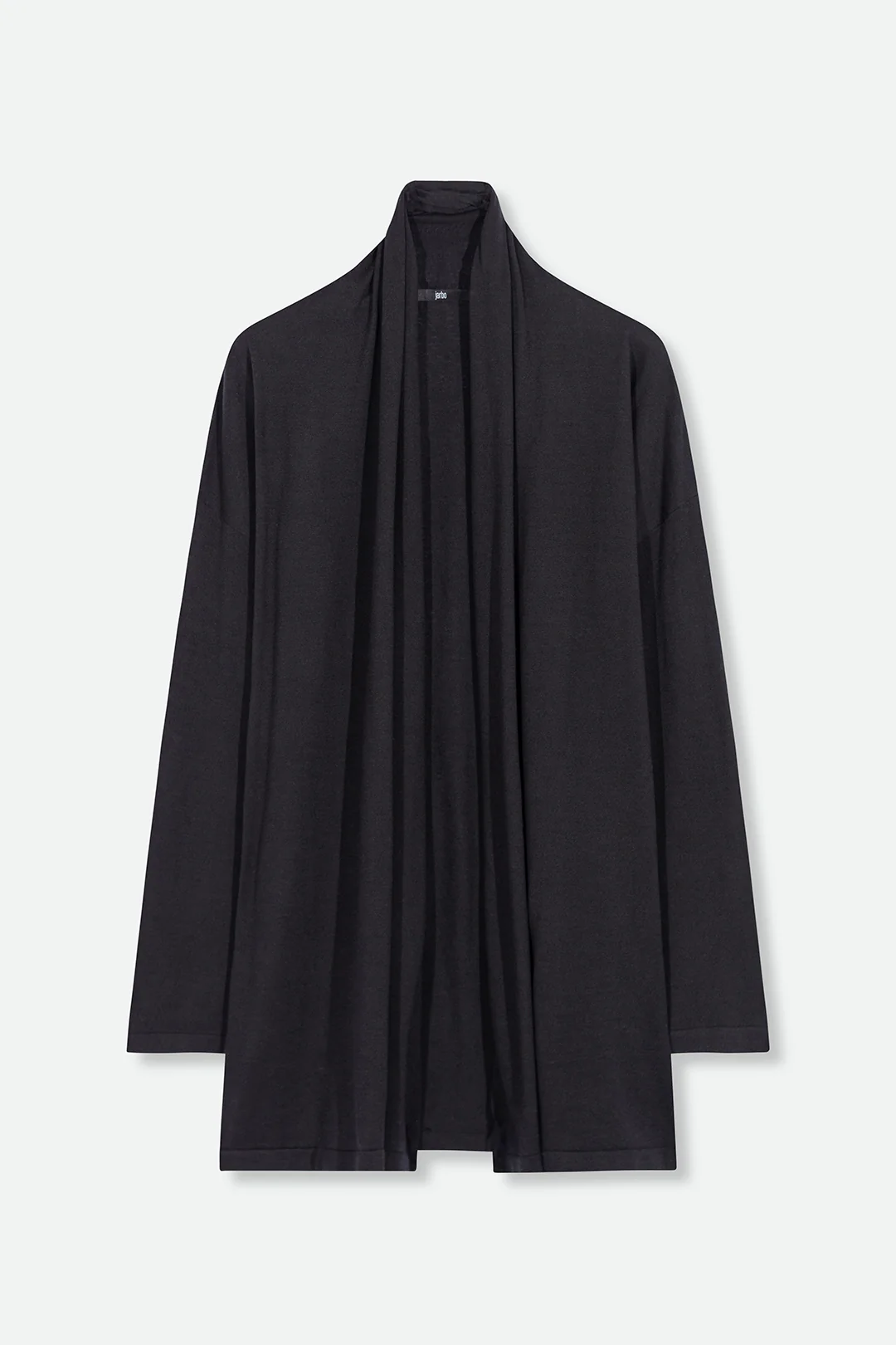 CADE SHAWL CARDIGAN IN FINE GAUGE ITALIAN SILK COTTON - Image 7