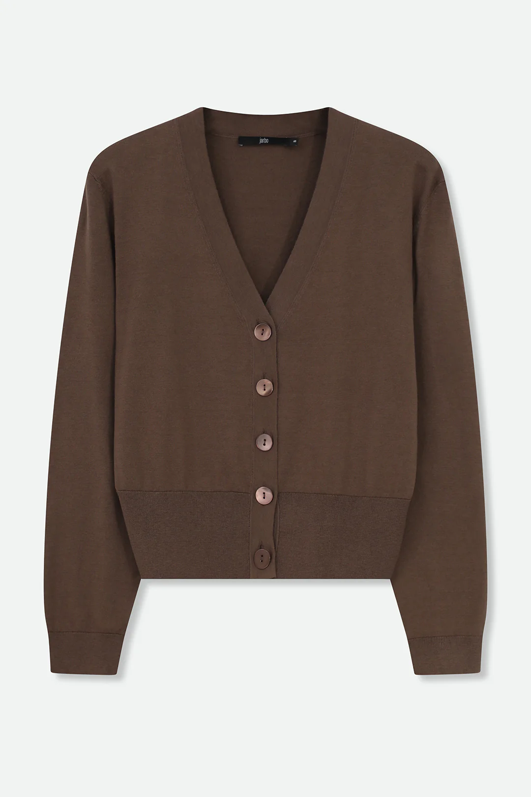 CALLI BUTTON CARDI FINE GAUGE ITALIAN SILK COTTON - Image 10