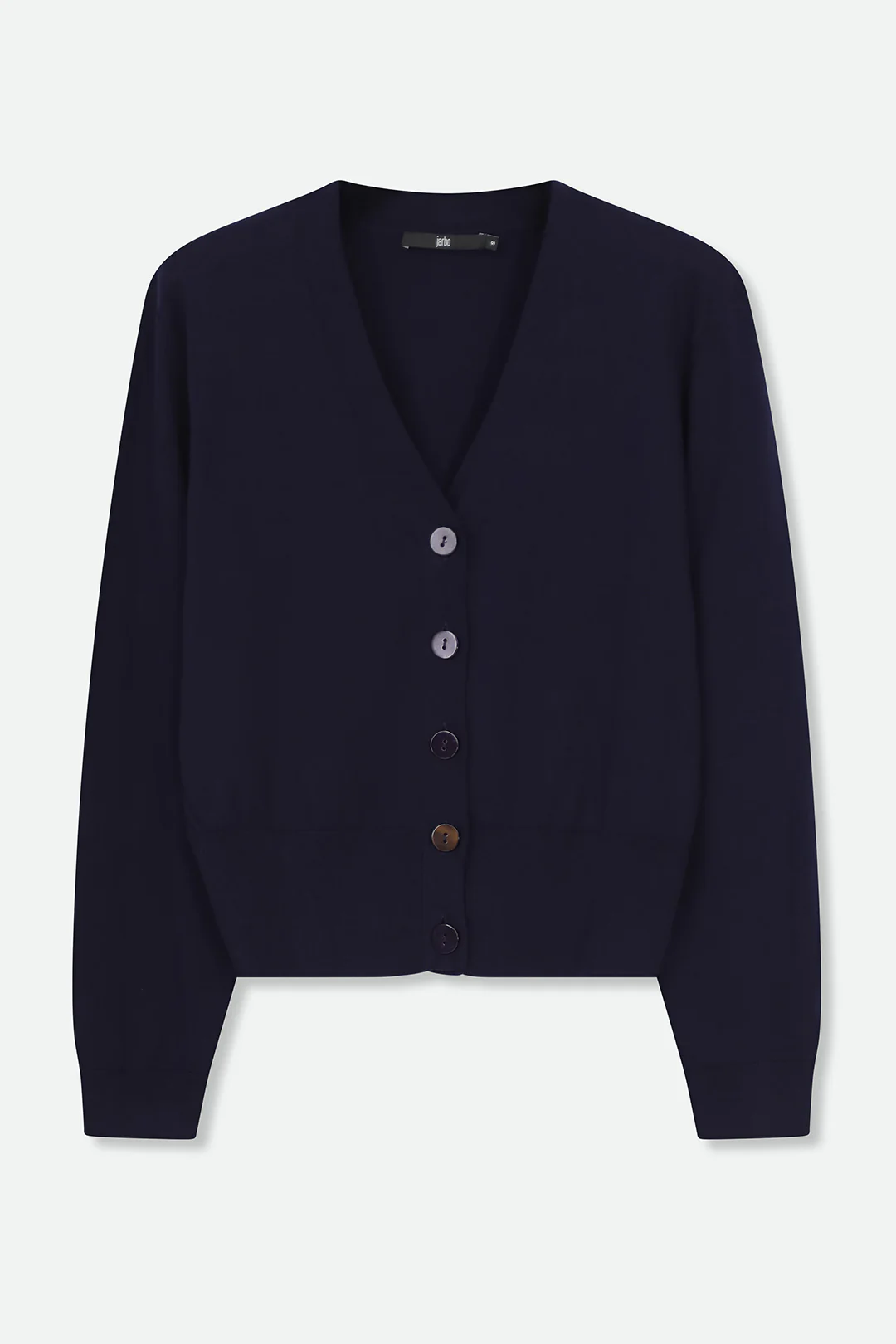 CALLI BUTTON CARDI FINE GAUGE ITALIAN SILK COTTON - Image 4