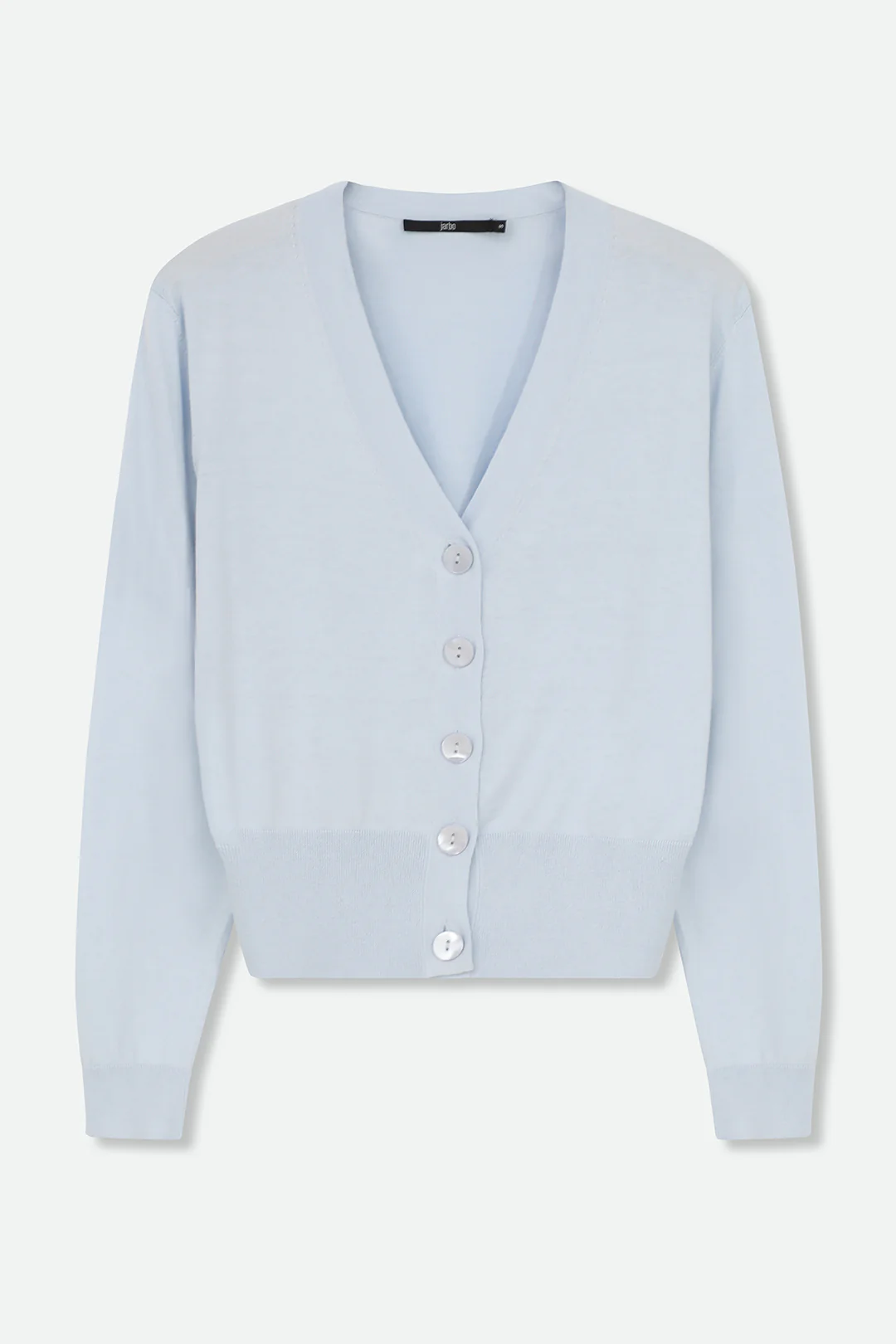 CALLI BUTTON CARDI FINE GAUGE ITALIAN SILK COTTON - Image 6