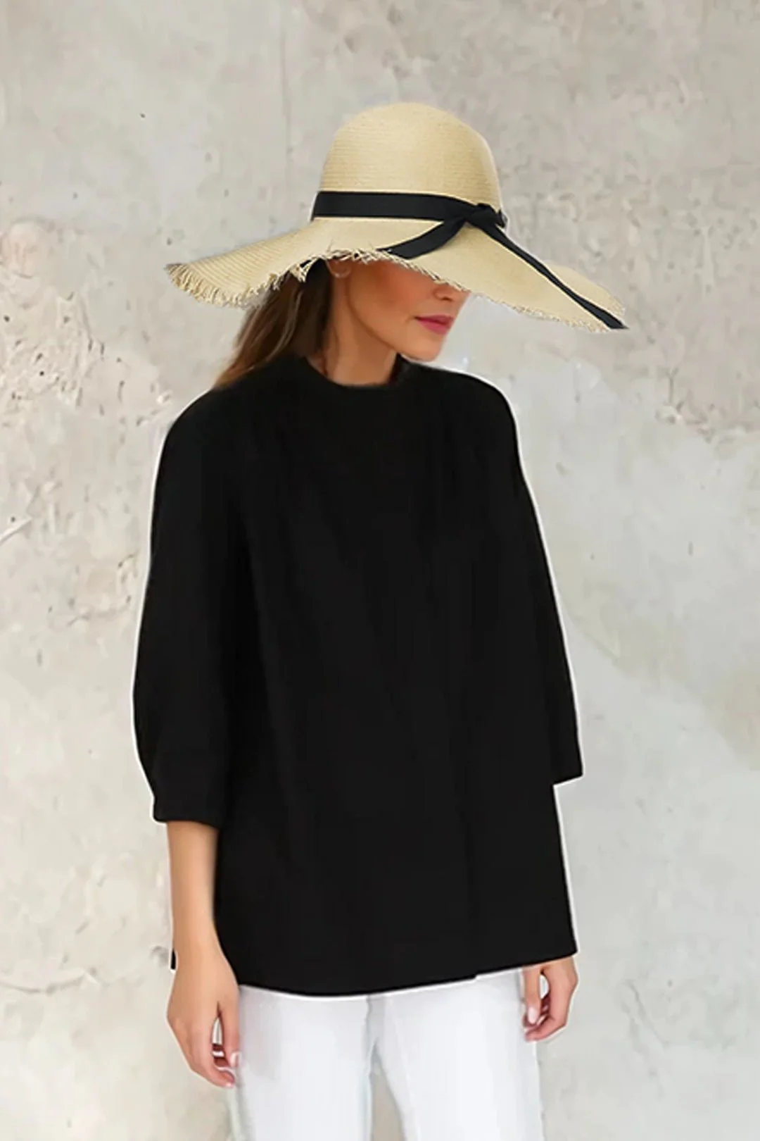 CAMANO SUN HAT IN STRAW - Image 3