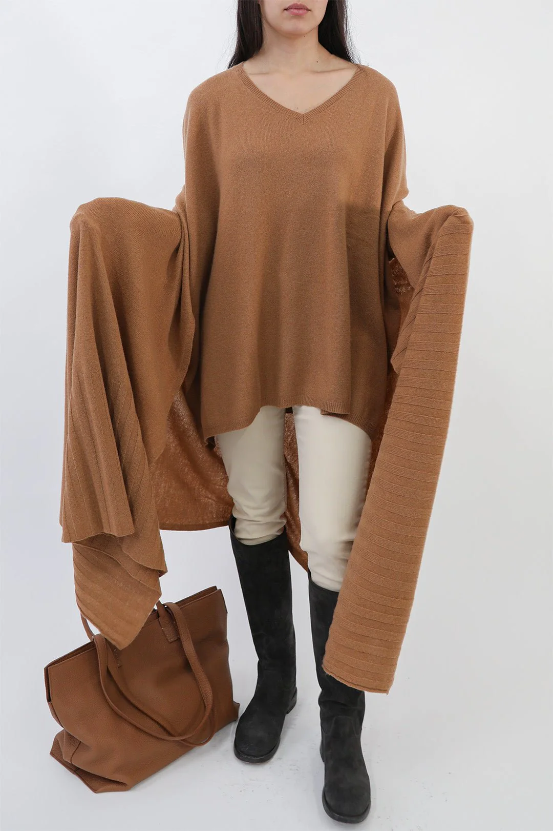 ANITA TRAVEL WRAP IN PURE CASHMERE MERINO - Image 5
