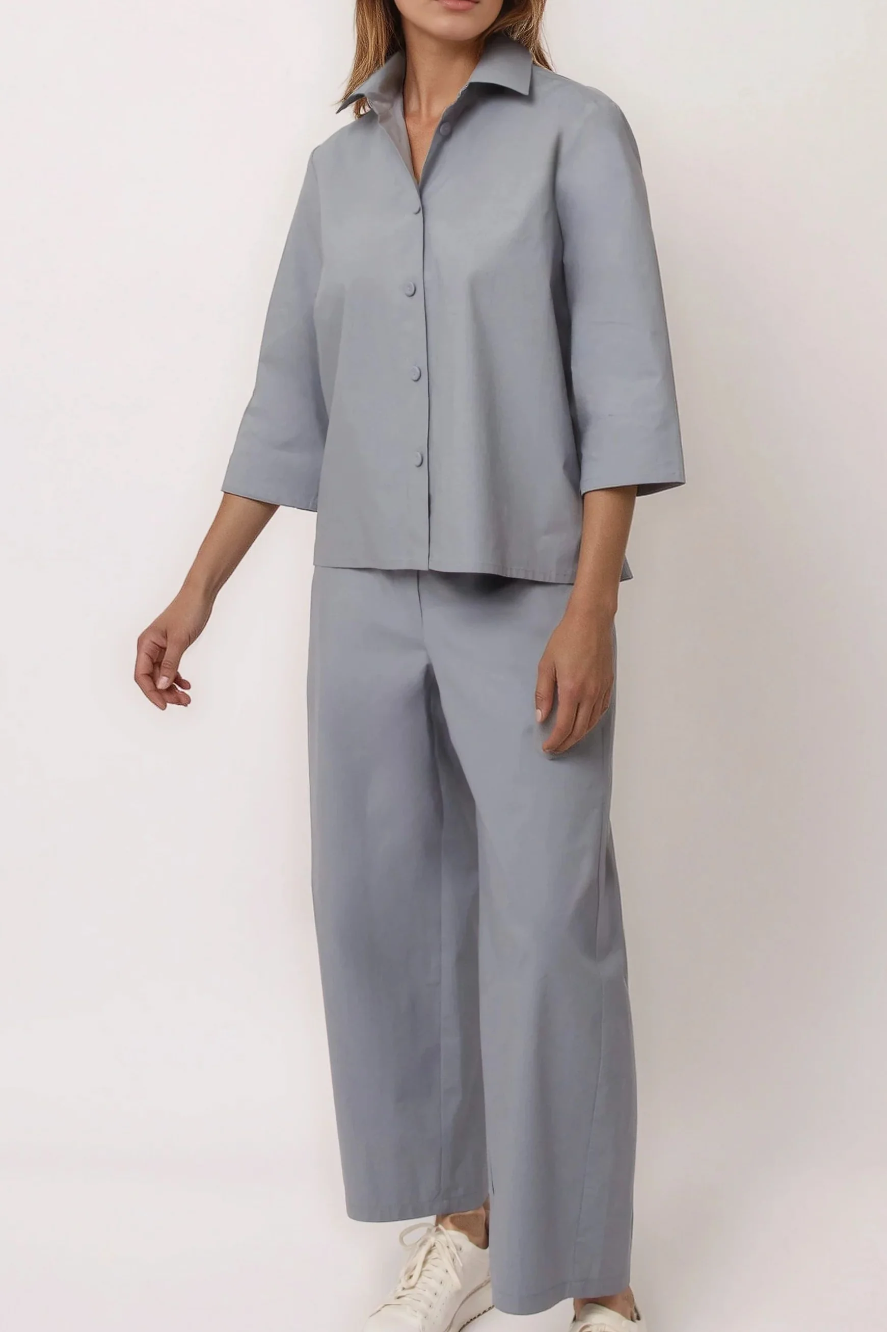 CESARE CAMP SHIRT IN ITALIAN FINE STRETCH COTTON - Image 14