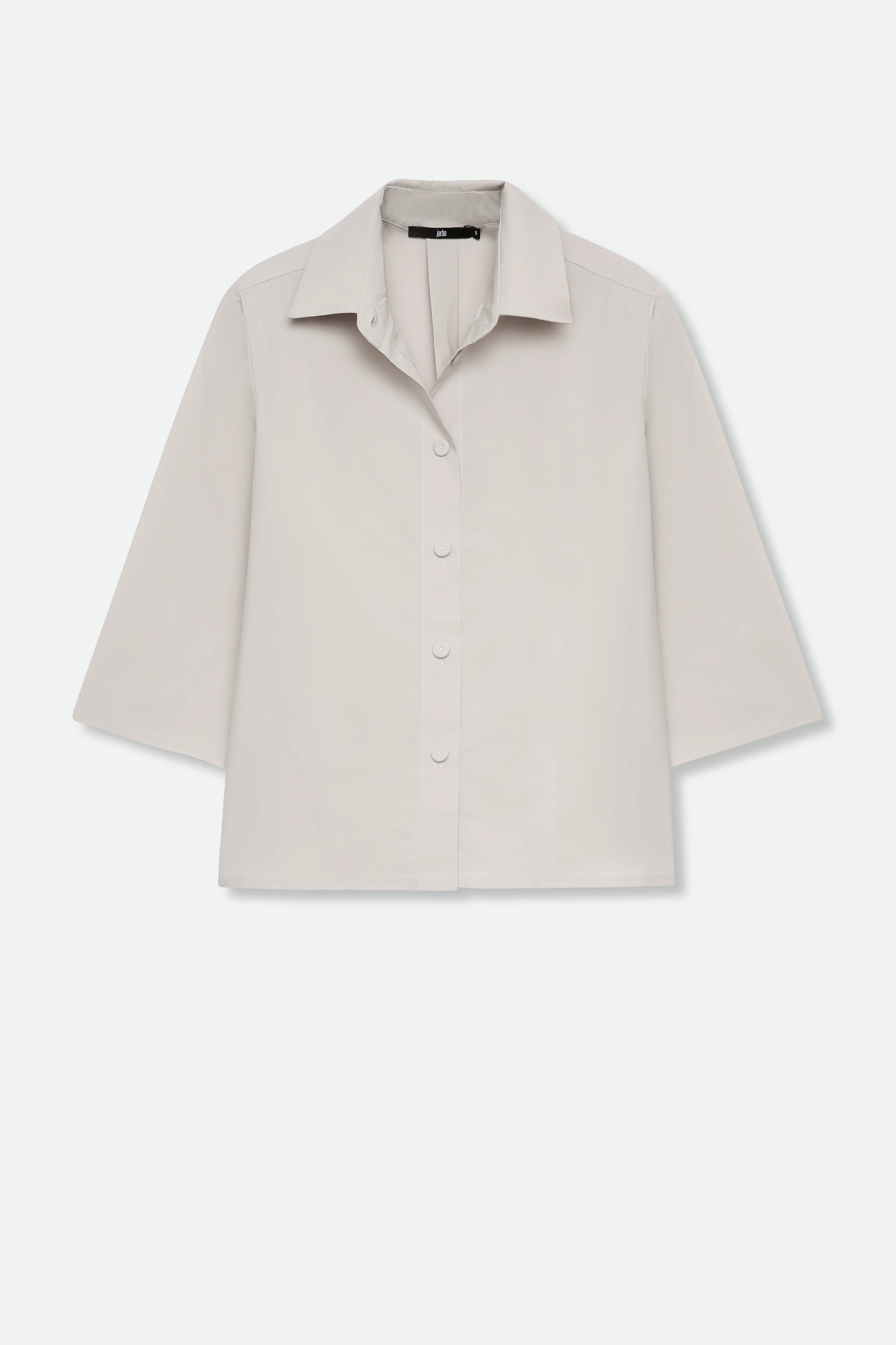 CESARE CAMP SHIRT IN ITALIAN FINE STRETCH COTTON - Image 2