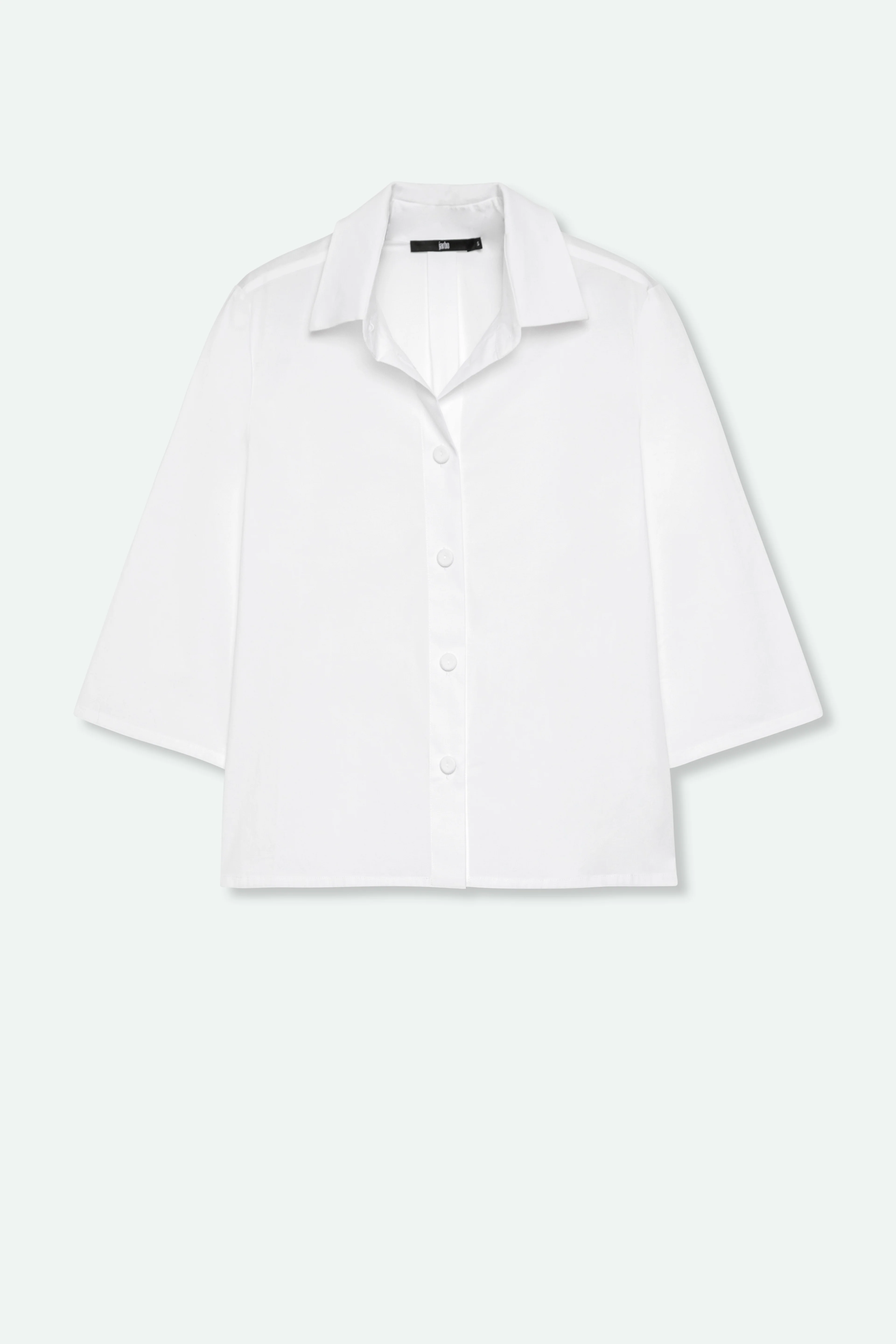 CESARE CAMP SHIRT IN ITALIAN FINE STRETCH COTTON - Image 6