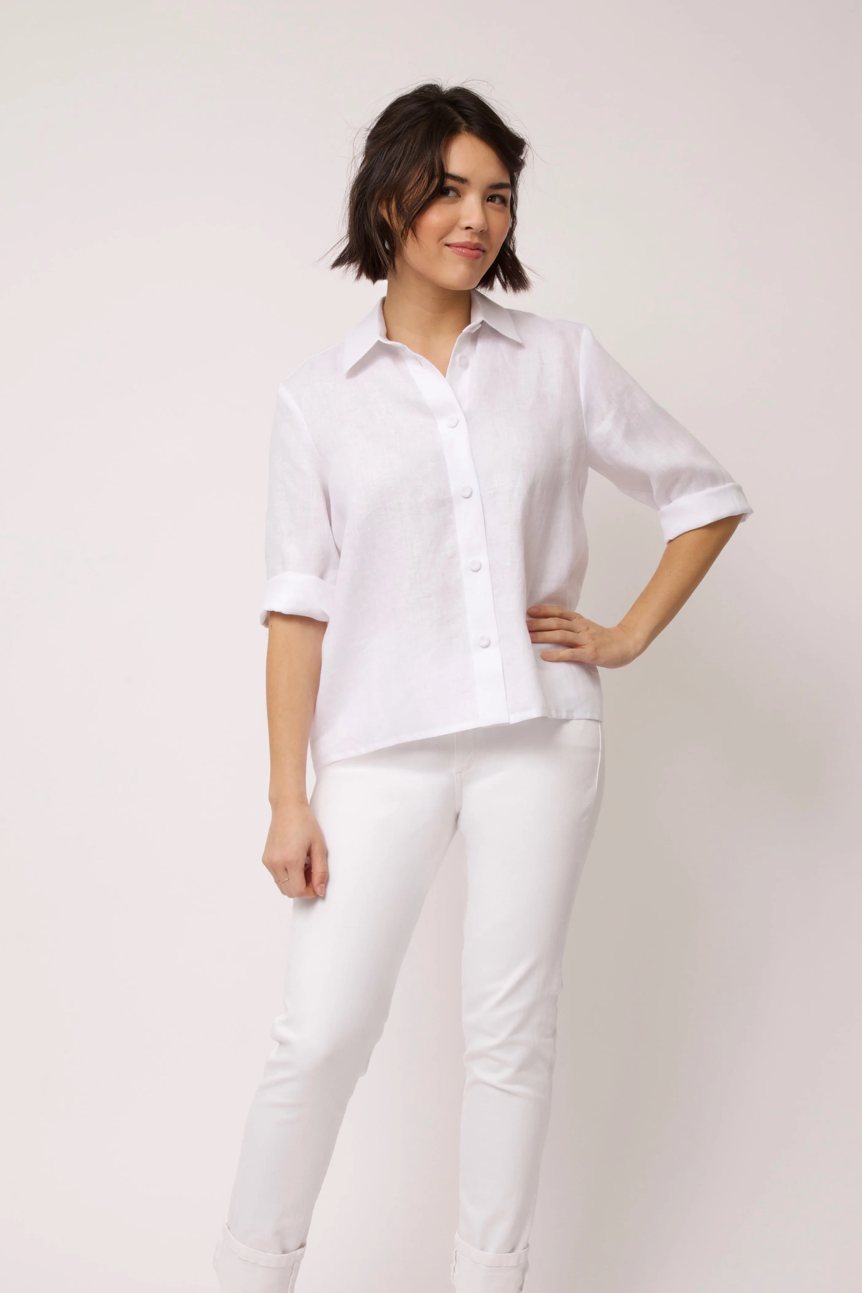 CESARE SHIRT IN ITALIAN LINEN - Image 4