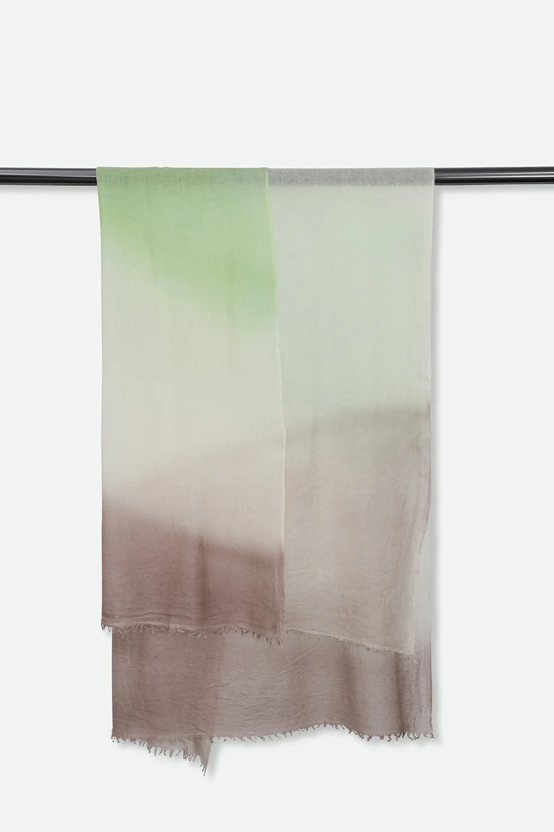 CHATEAU SPRING SCARF IN HAND DYED CASHMERE - Image 2