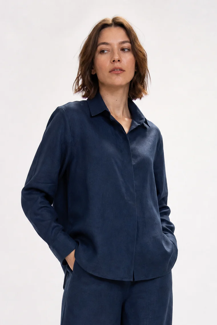 CHELSEA SHIRT IN ITALIAN LINEN - Image 4