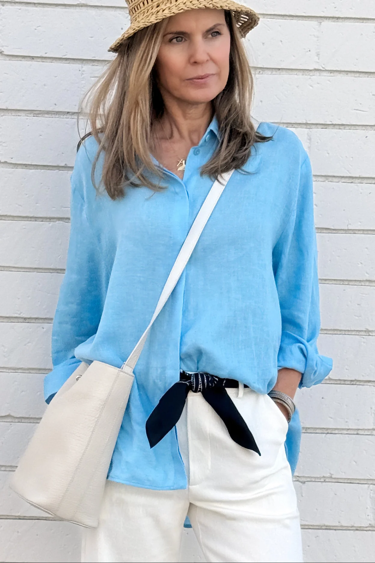 CHELSEA SHIRT IN ITALIAN LINEN - Image 8
