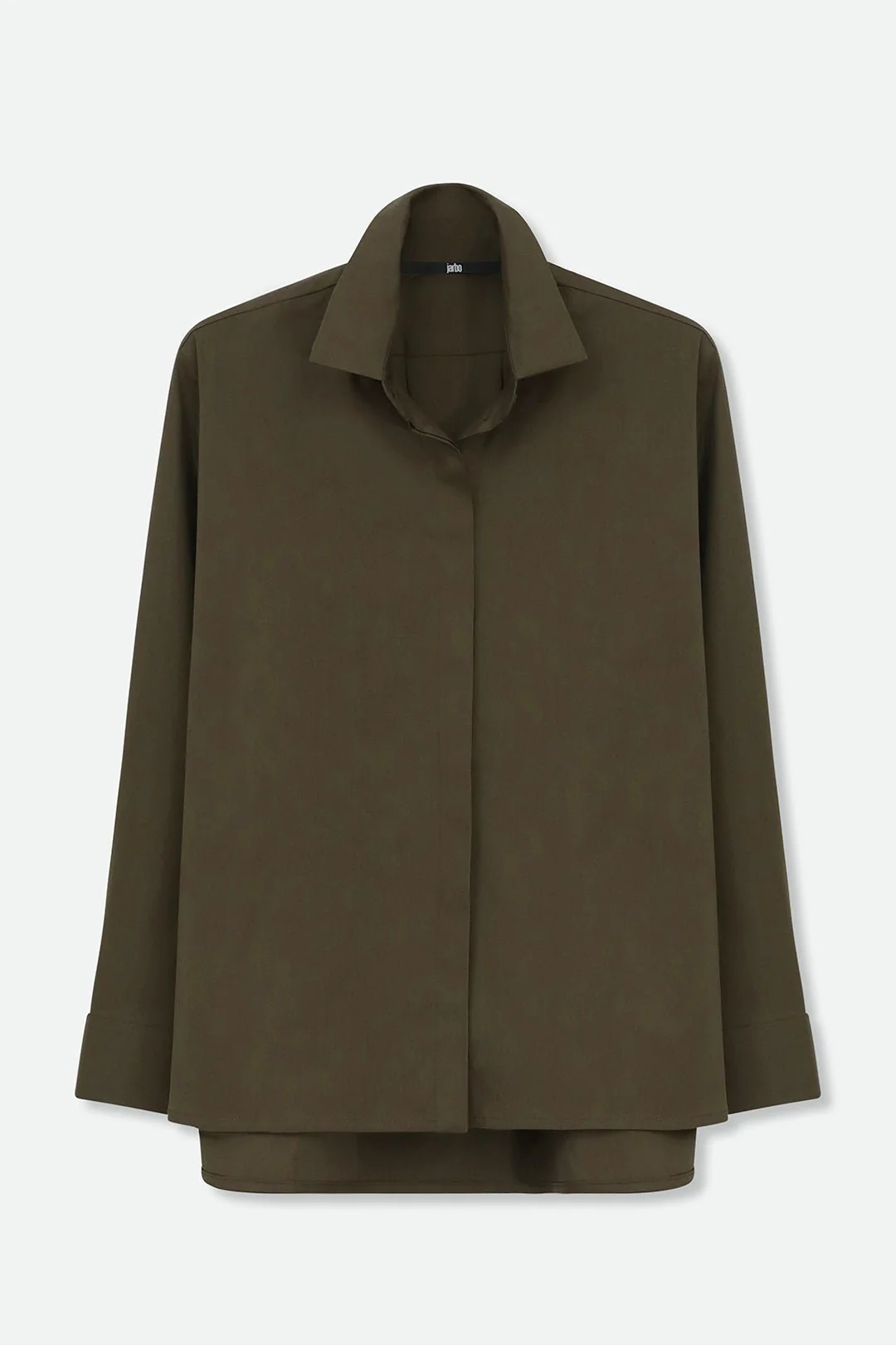 CHELSEA SHIRT IN ITALIAN COTTON POPLIN STRETCH - Image 3