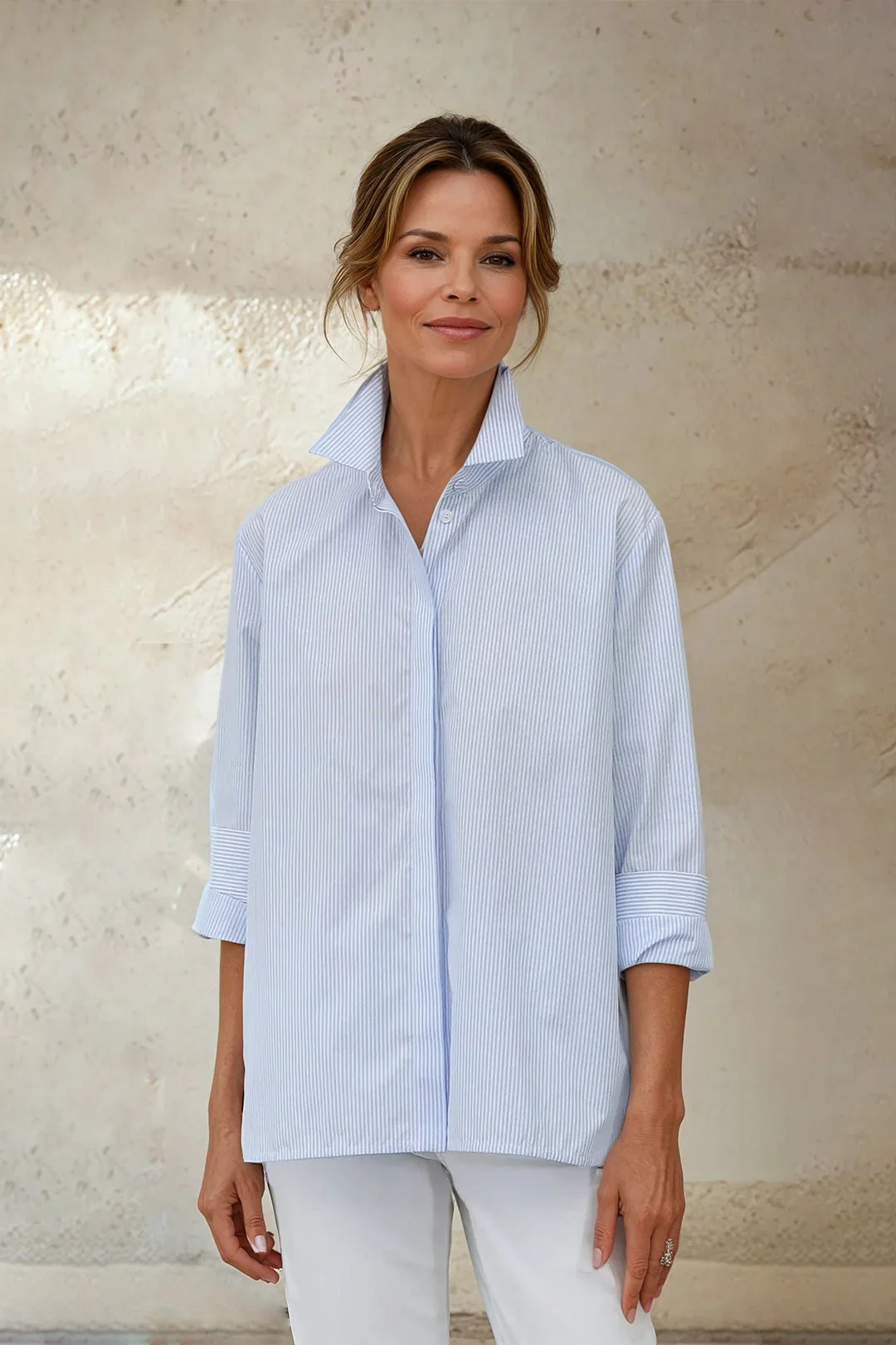 CHELSEA SHIRT IN ITALIAN COTTON POPLIN - Image 3