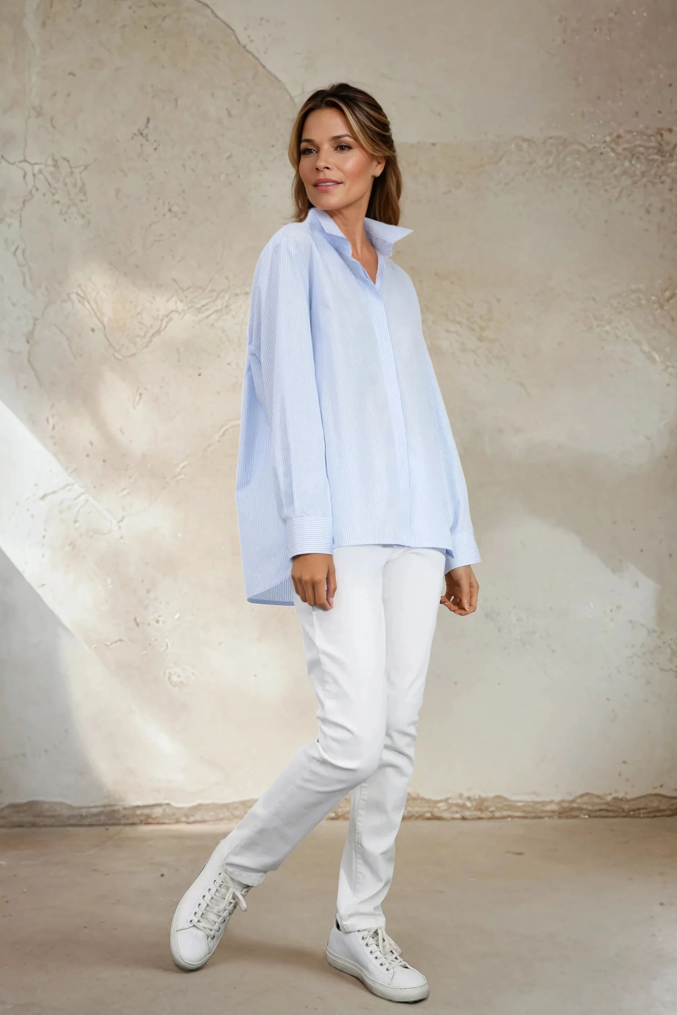 CHELSEA SHIRT IN ITALIAN COTTON POPLIN - Image 4