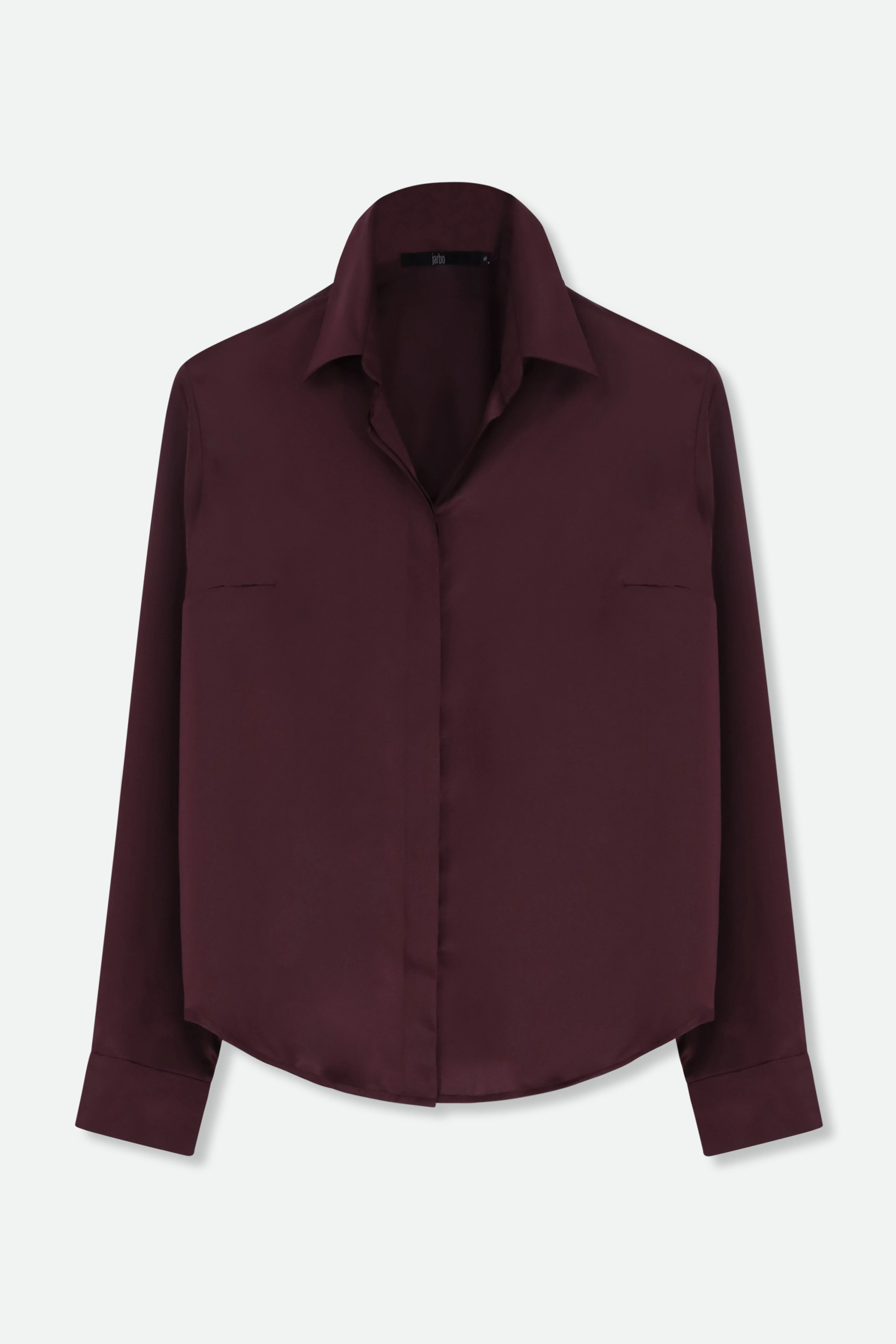 CIELO BLOUSE IN SILK CHARMEUSE - Image 2