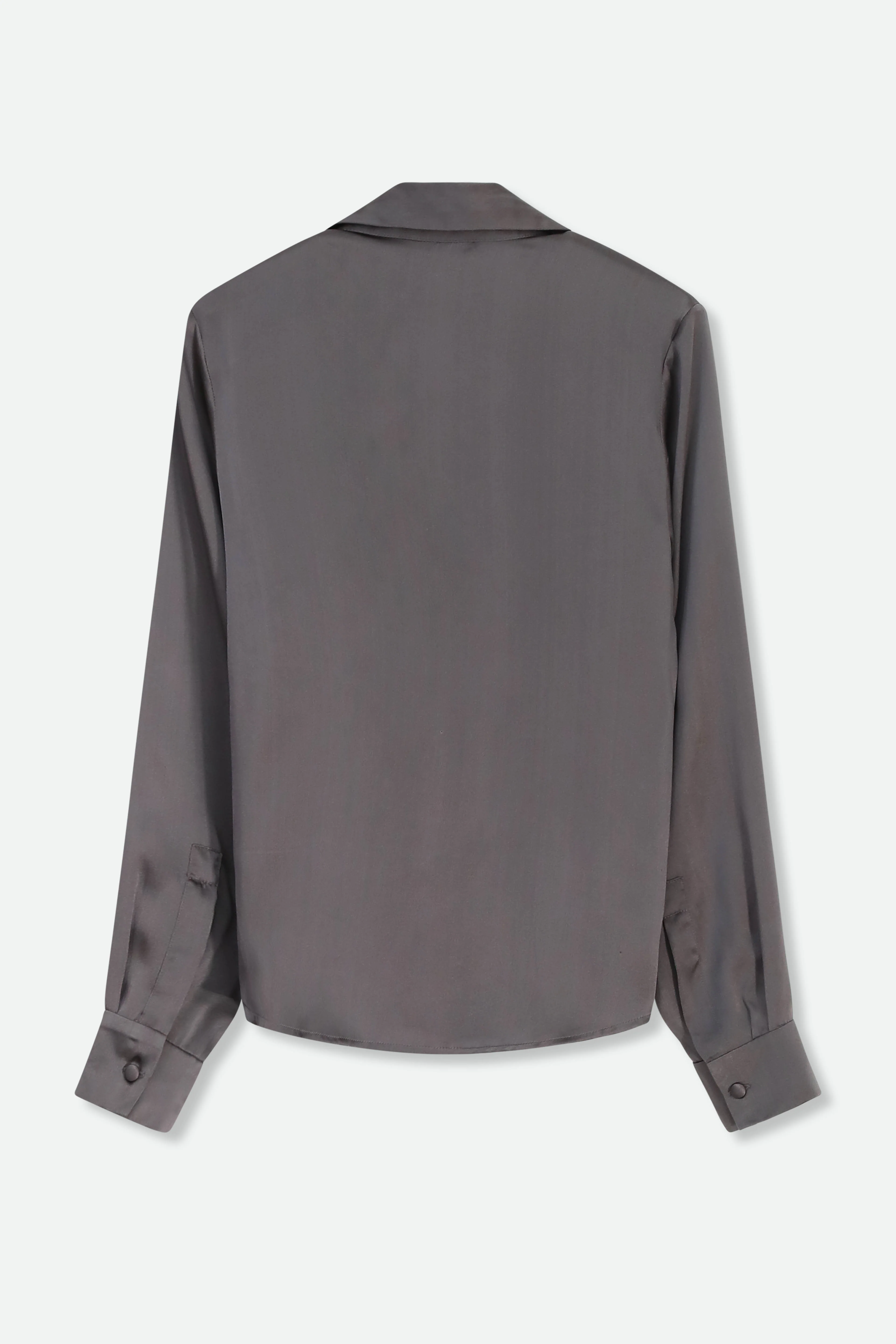 CIELO BLOUSE IN SILK CHARMEUSE - Image 5