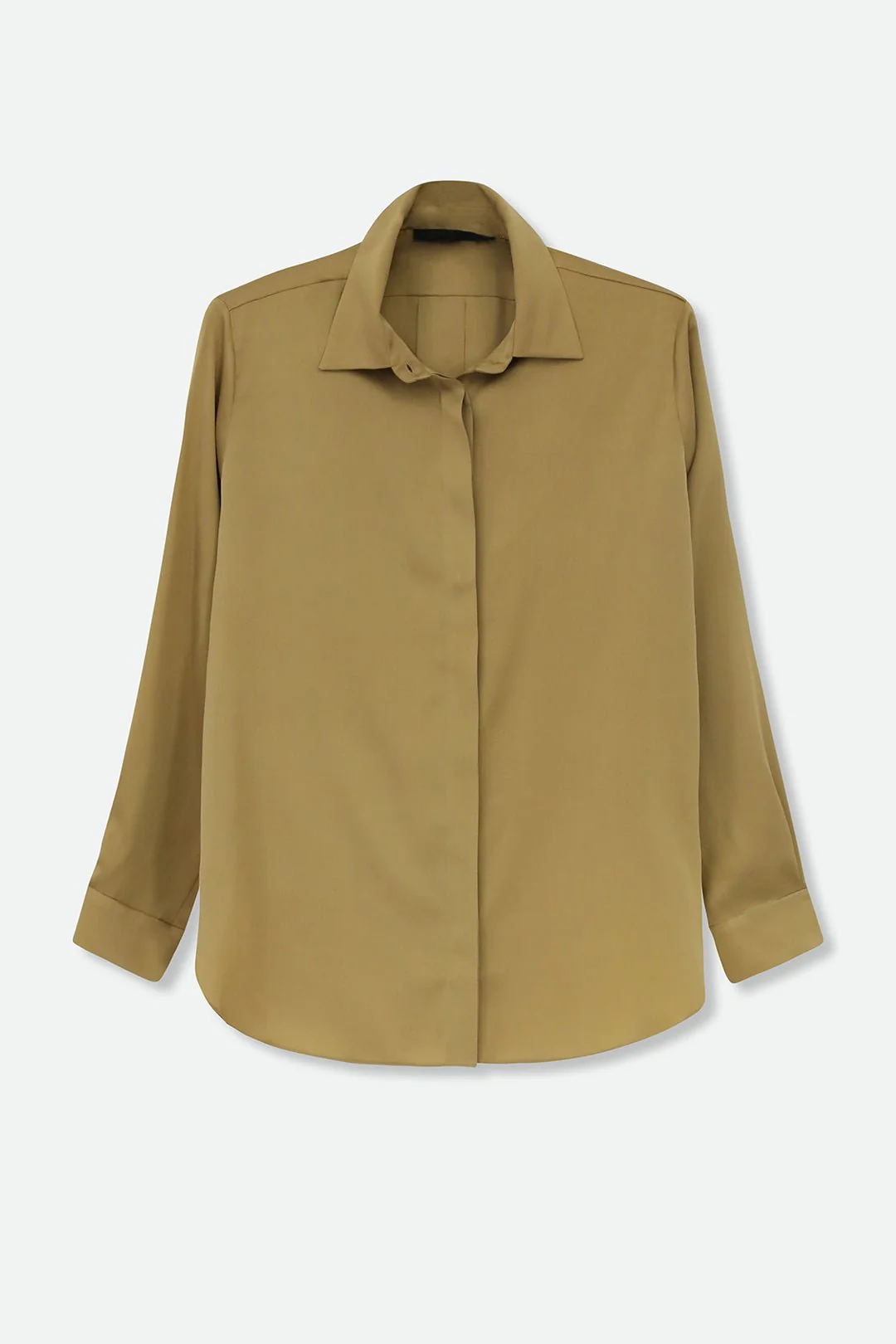 SAINT SHIRT WITH TIE IN SILK CHARMEUSE - Image 3