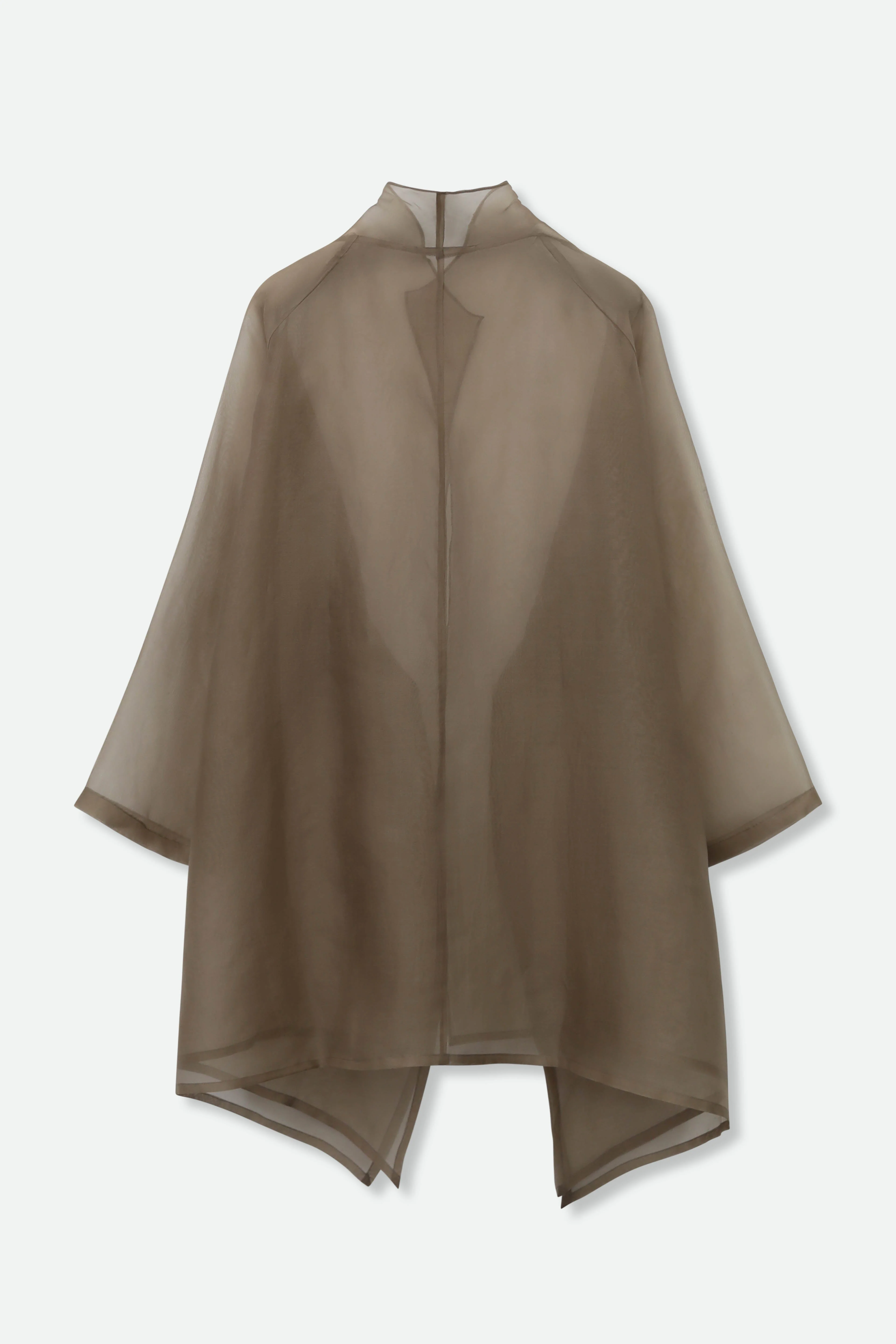 CORTINA IN SILK ORGANZA CHATEAU COCOA - Image 3