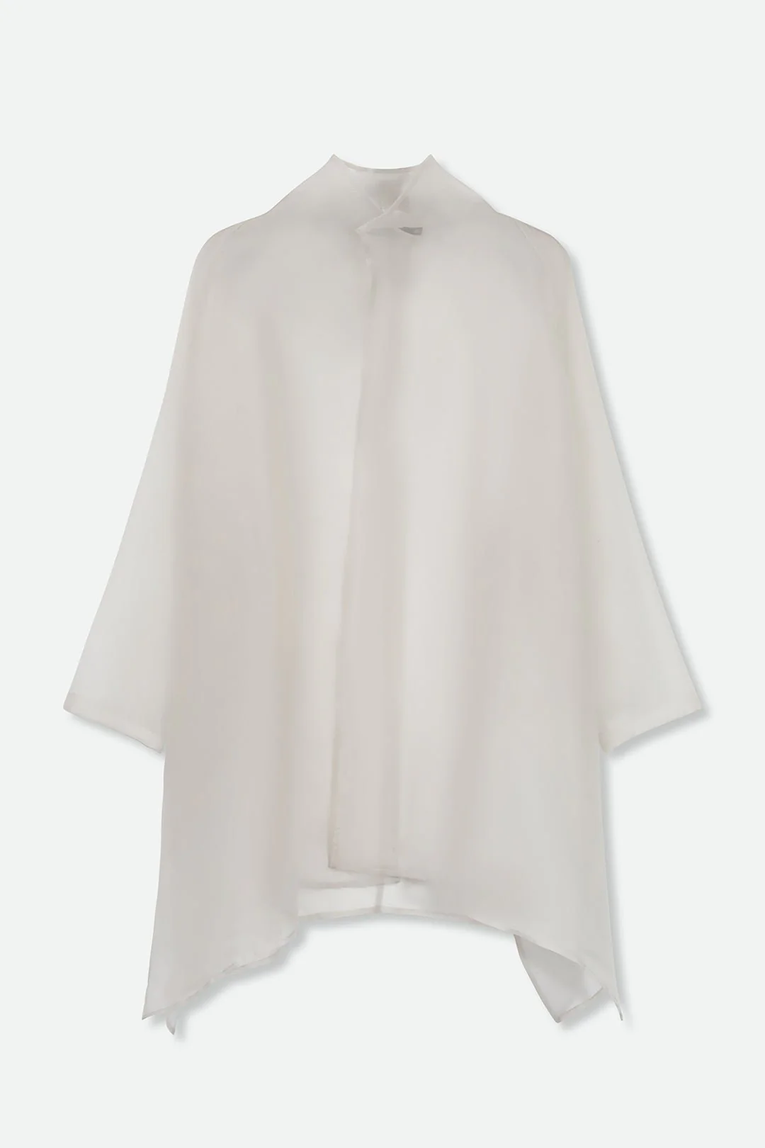 CORTINA IN SILK ORGANZA IN PLATINUM - Image 5