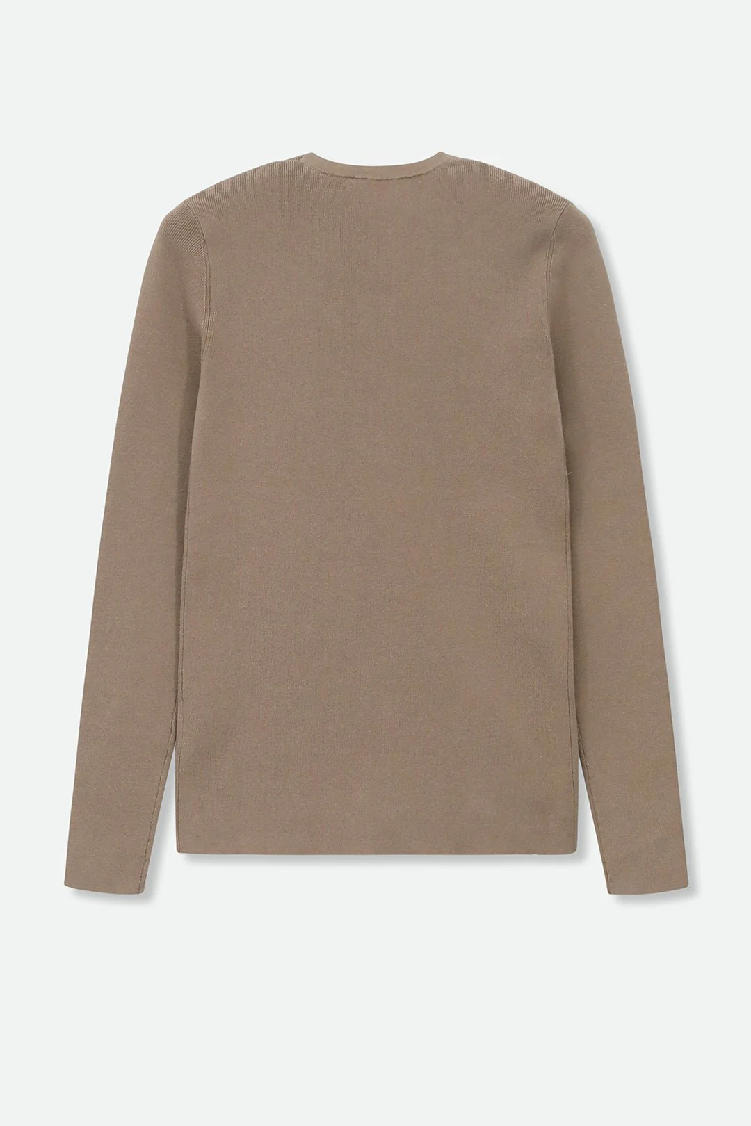 LONG SLEEVE CREW IN ITALIAN COTTON KNIT - Image 10
