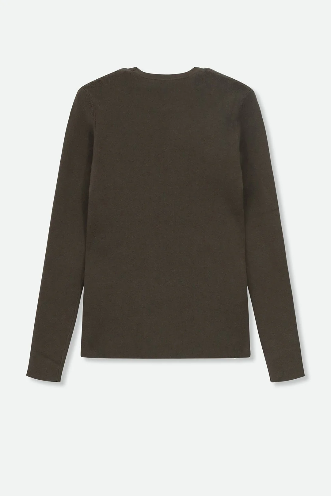 LONG SLEEVE CREW IN ITALIAN COTTON KNIT - Image 11