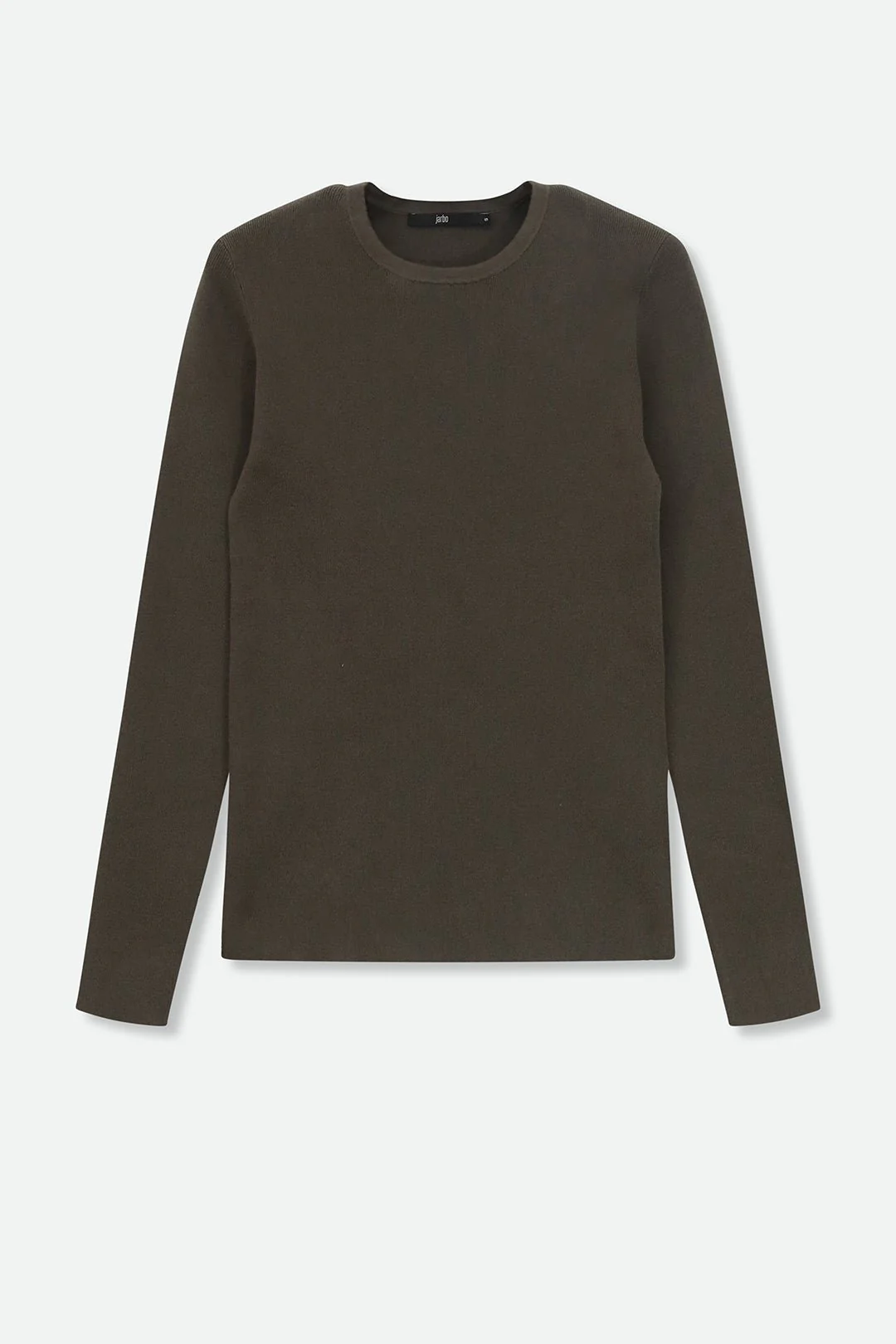 LONG SLEEVE CREW IN ITALIAN COTTON KNIT - Image 12